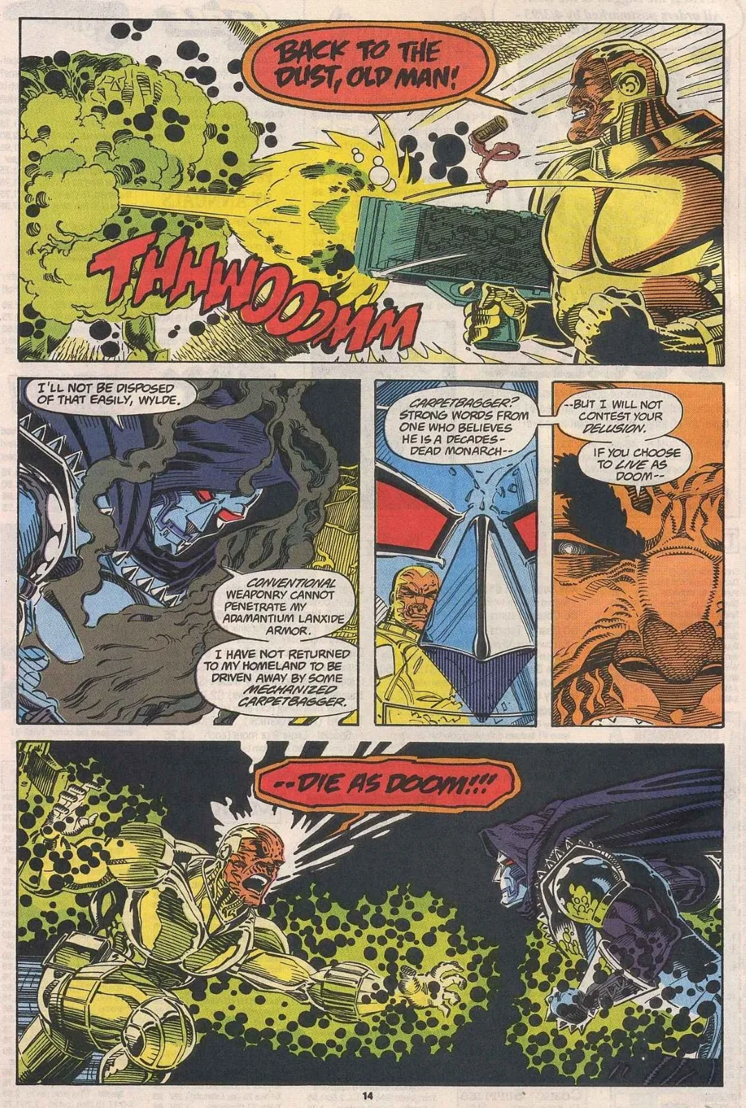 Doom 2099 Issue 4 (1993) - Read Free Comics Online in HD Quality page 11