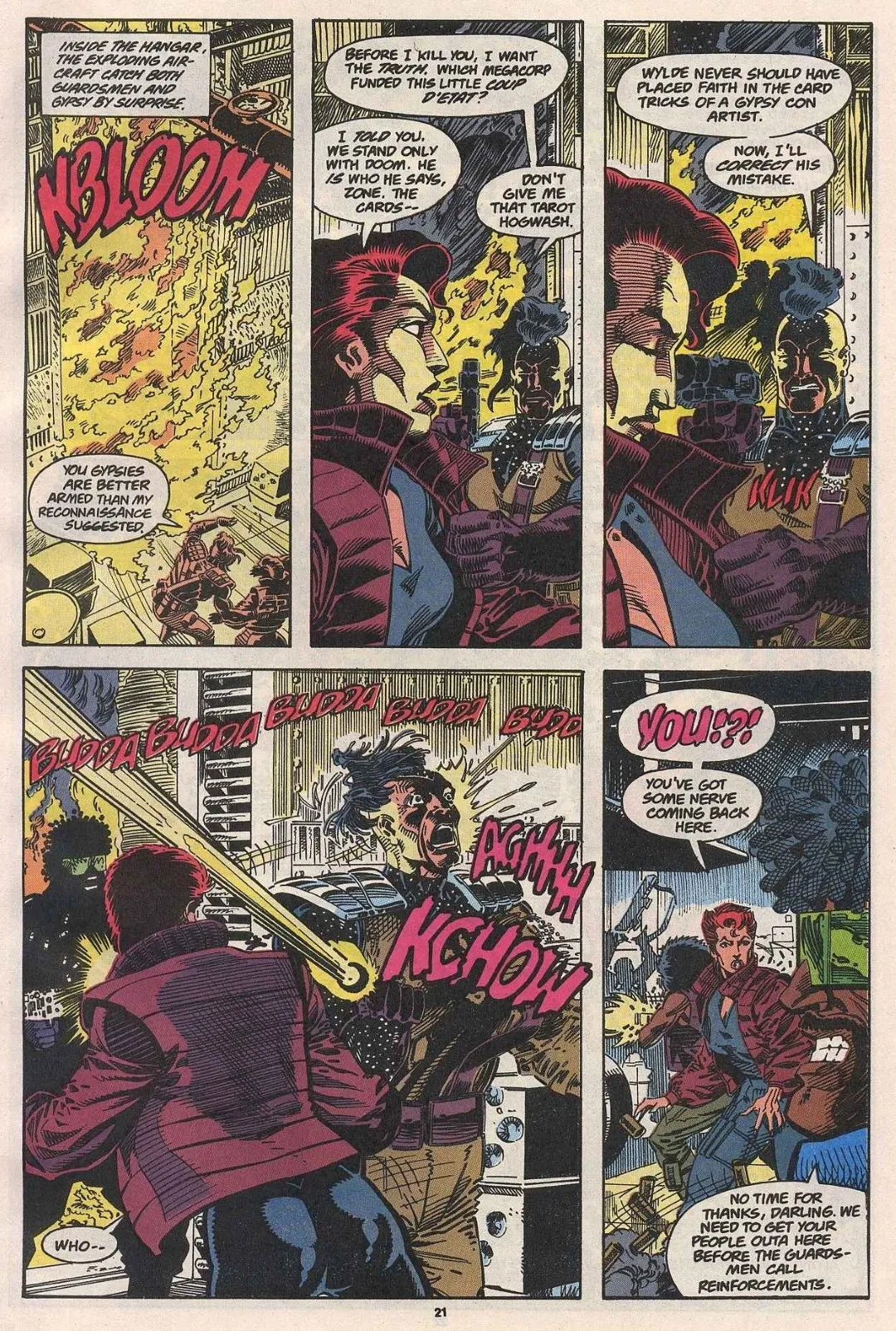 Doom 2099 Issue 4 (1993) - Read Free Comics Online in HD Quality page 16