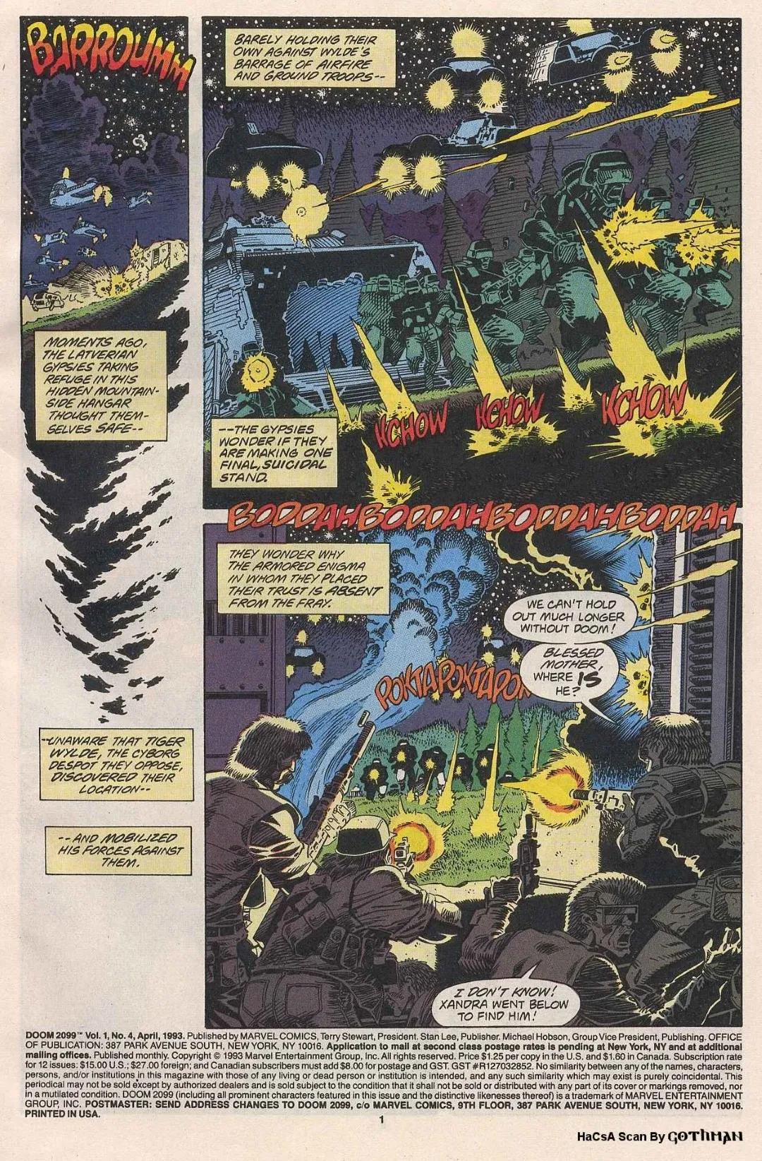 Doom 2099 Issue 4 (1993) - Read Free Comics Online in HD Quality page 2