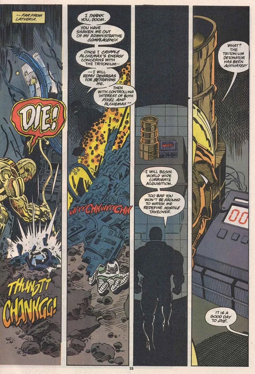 Doom 2099 Issue 4 (1993) - Read Free Comics Online in HD Quality page 20
