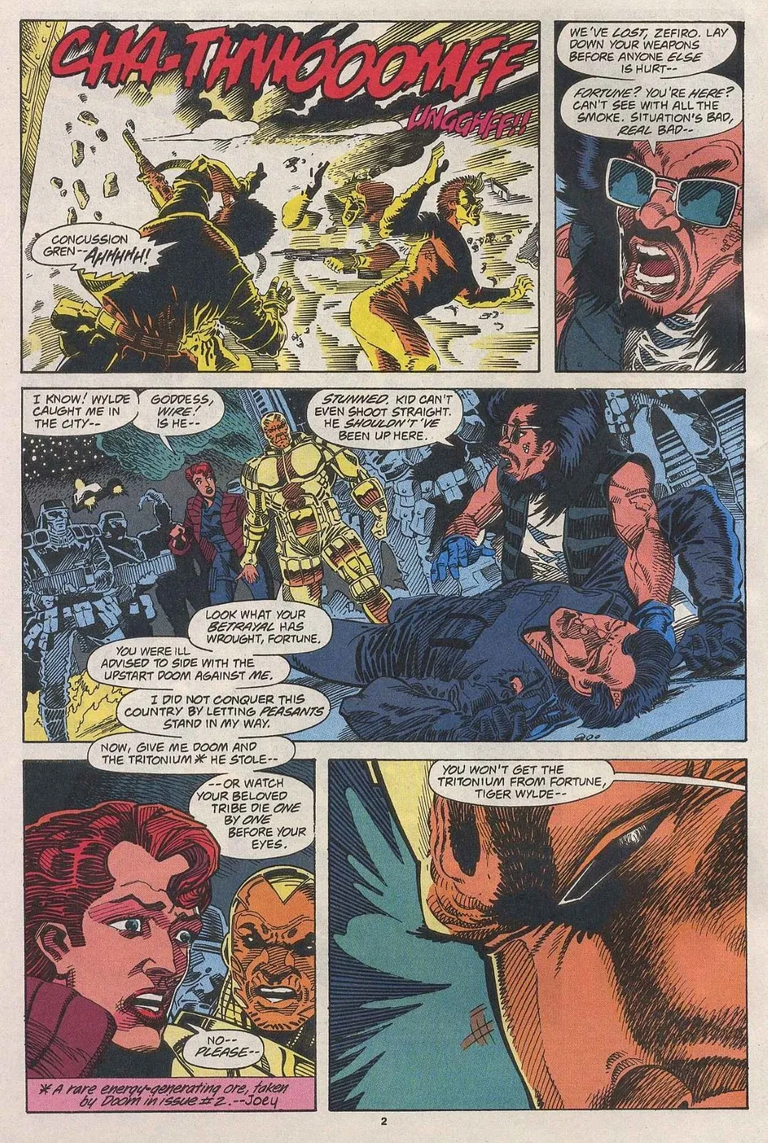 Doom 2099 Issue 4 (1993) - Read Free Comics Online in HD Quality page 3