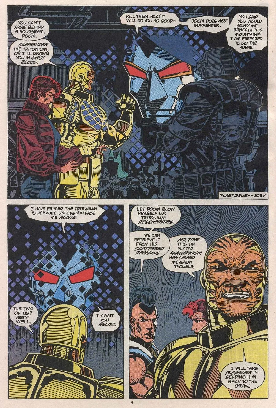 Doom 2099 Issue 4 (1993) - Read Free Comics Online in HD Quality page 5