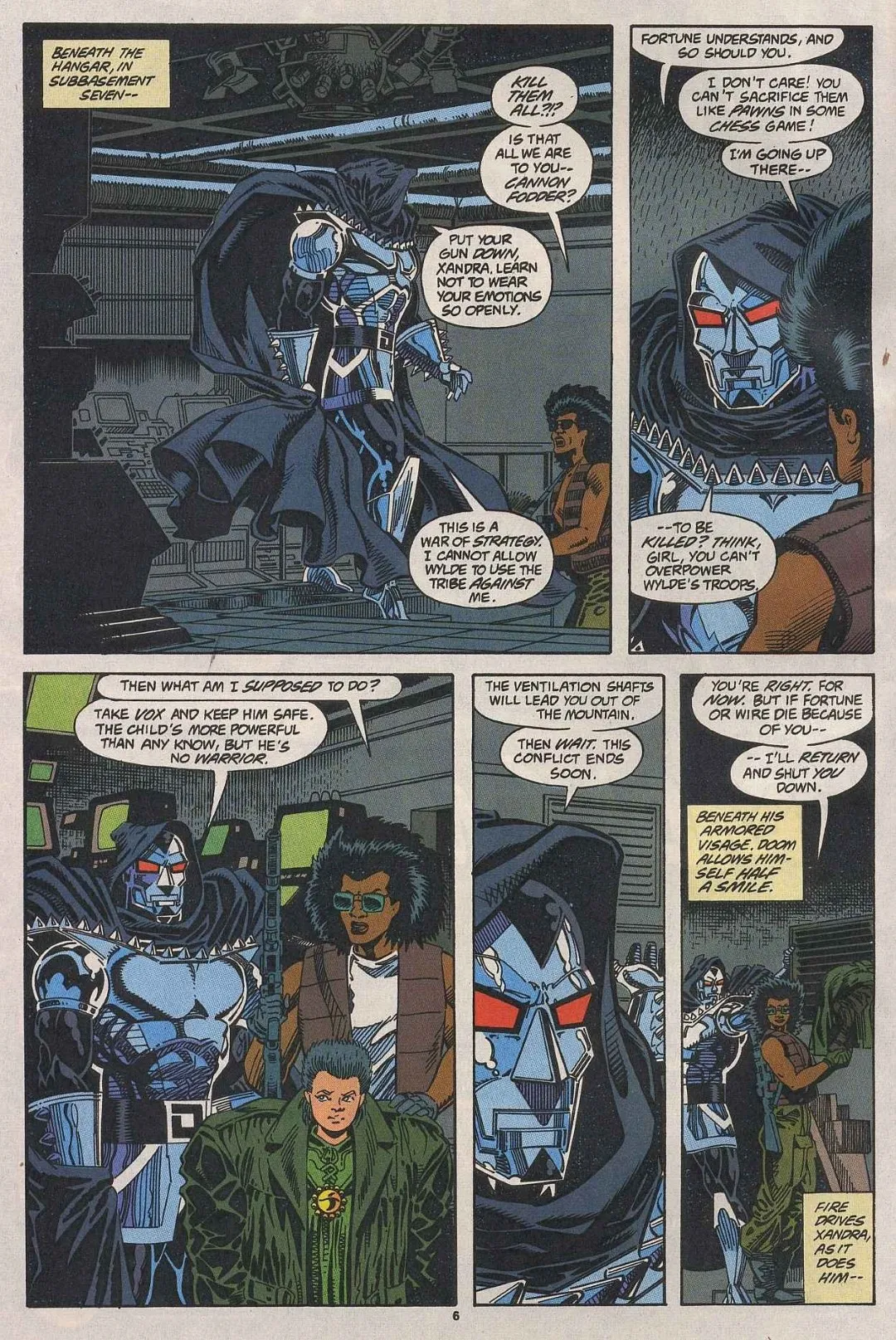 Doom 2099 Issue 4 (1993) - Read Free Comics Online in HD Quality page 6