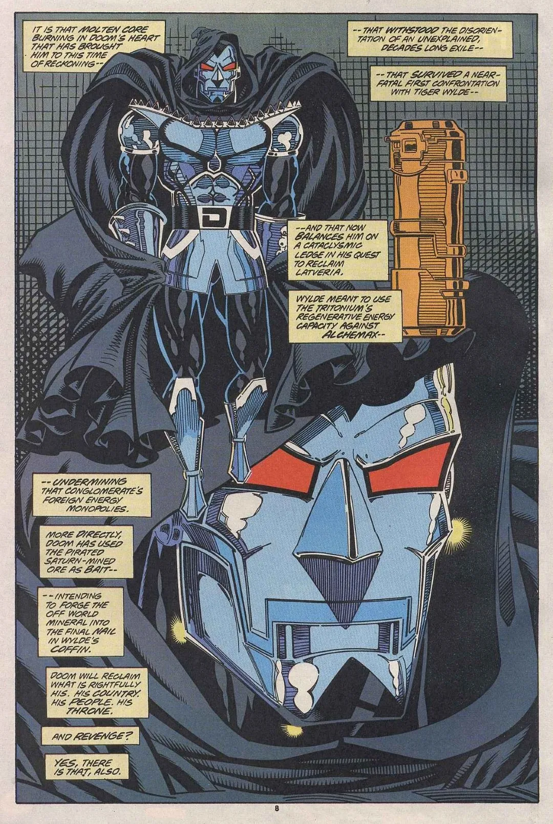 Doom 2099 Issue 4 (1993) - Read Free Comics Online in HD Quality page 7