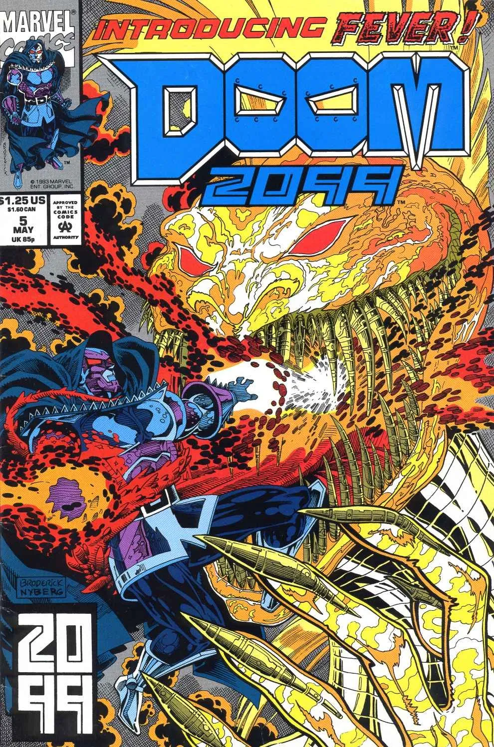 Doom 2099 Issue 5 (1993) - Read Free Comics Online in HD Quality page 1