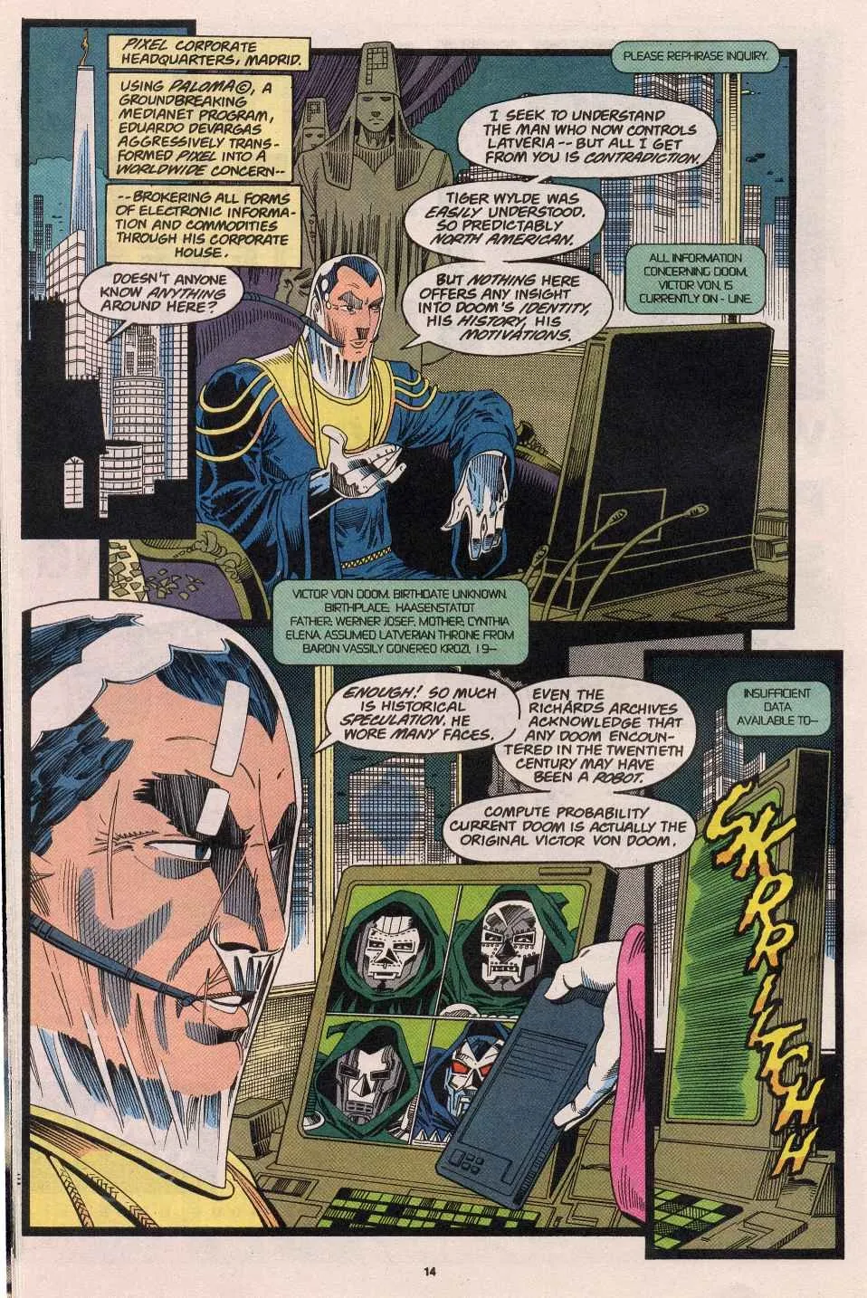 Doom 2099 Issue 5 (1993) - Read Free Comics Online in HD Quality page 11
