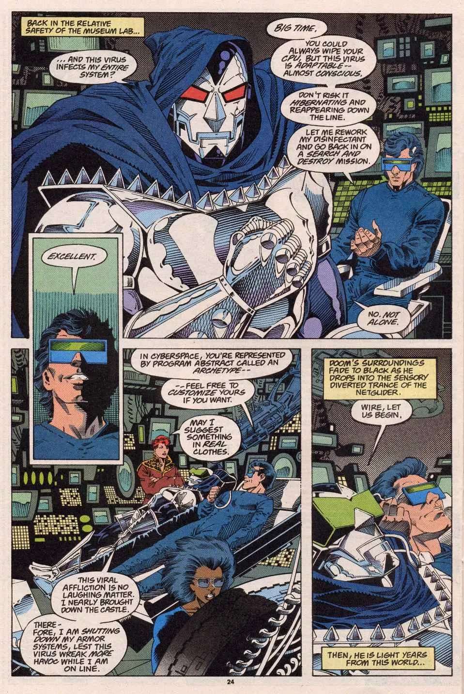 Doom 2099 Issue 5 (1993) - Read Free Comics Online in HD Quality page 19