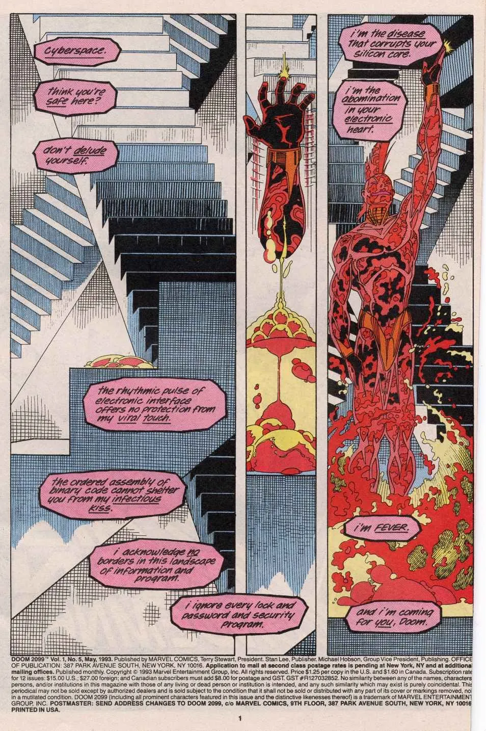 Doom 2099 Issue 5 (1993) - Read Free Comics Online in HD Quality page 2
