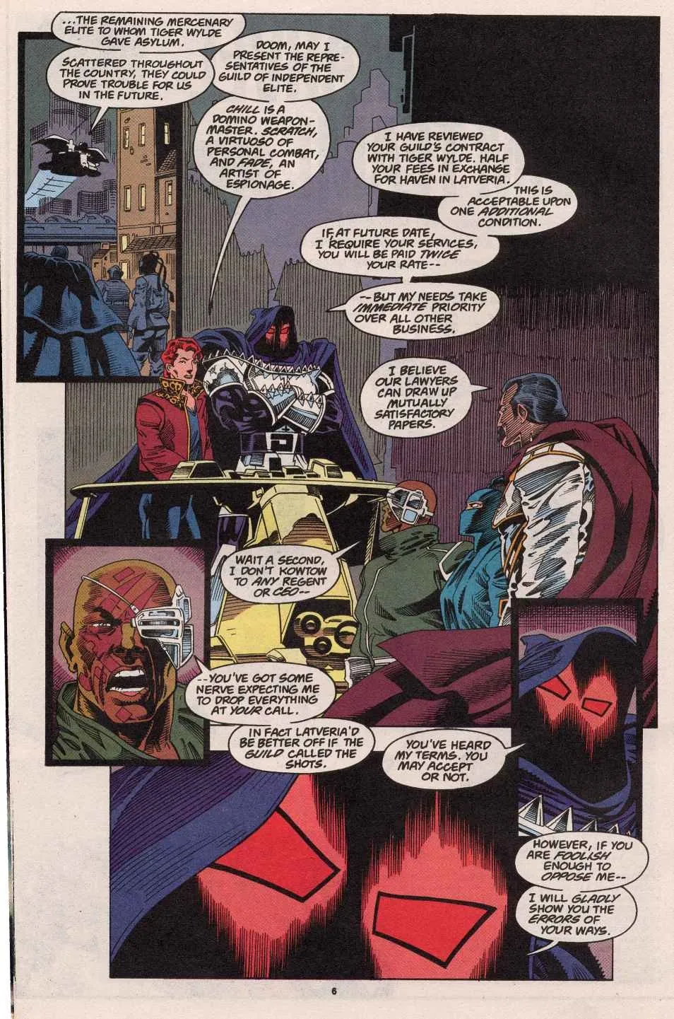 Doom 2099 Issue 5 (1993) - Read Free Comics Online in HD Quality page 6