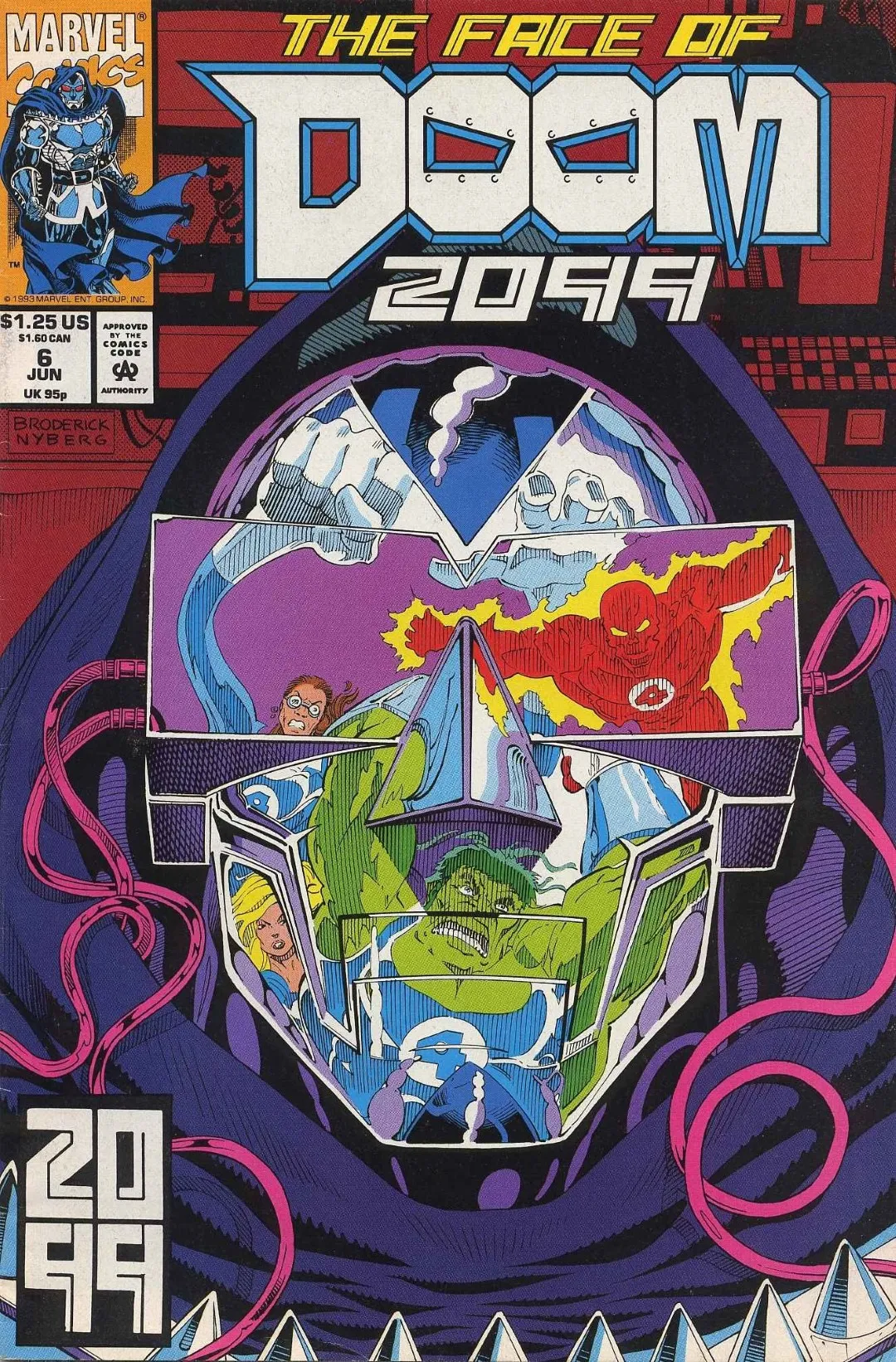 Doom 2099 Issue 6 (1993) - Read Free Comics Online in HD Quality page 1