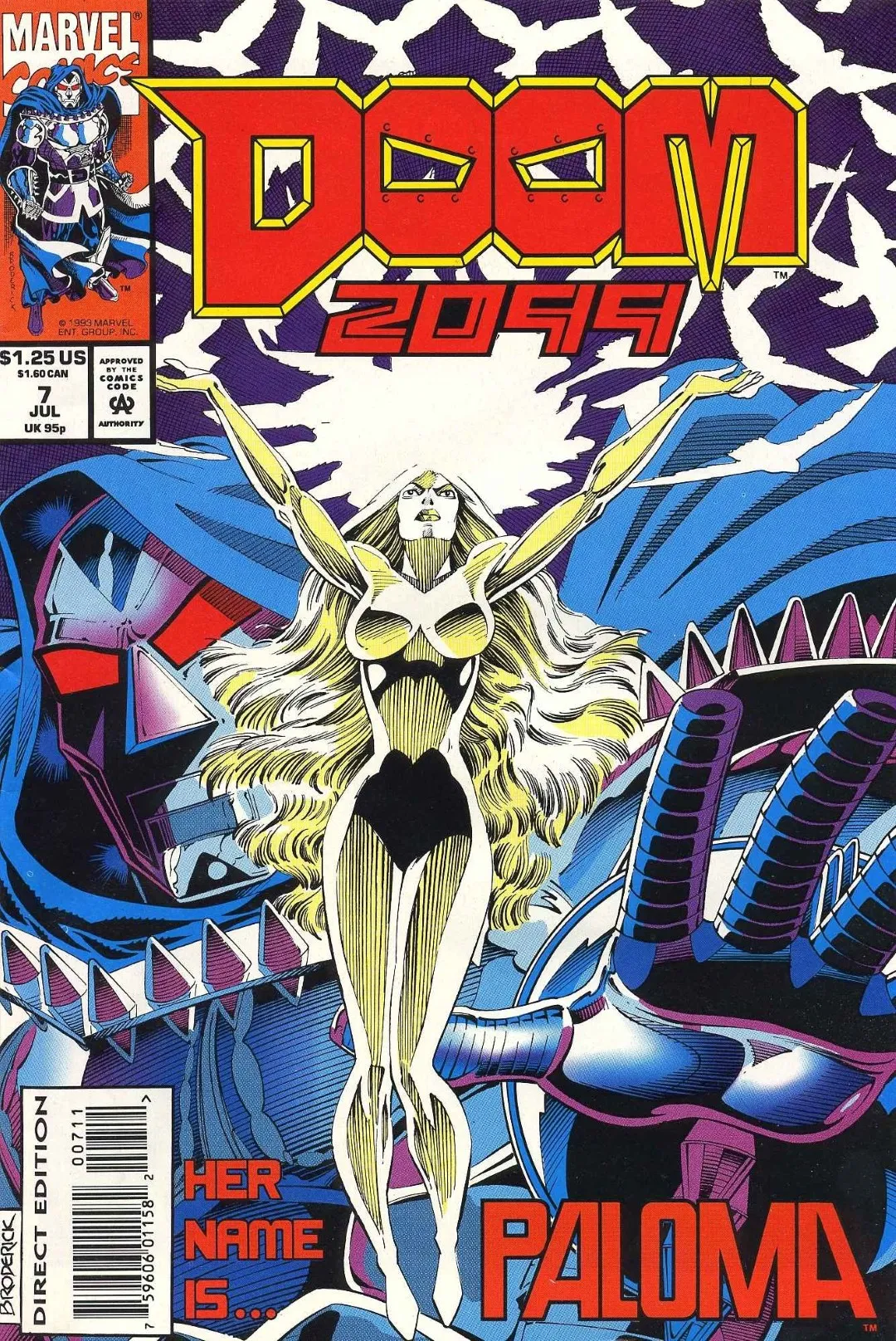 Doom 2099 Issue 7 (1993) - Read Free Comics Online in HD Quality page 1