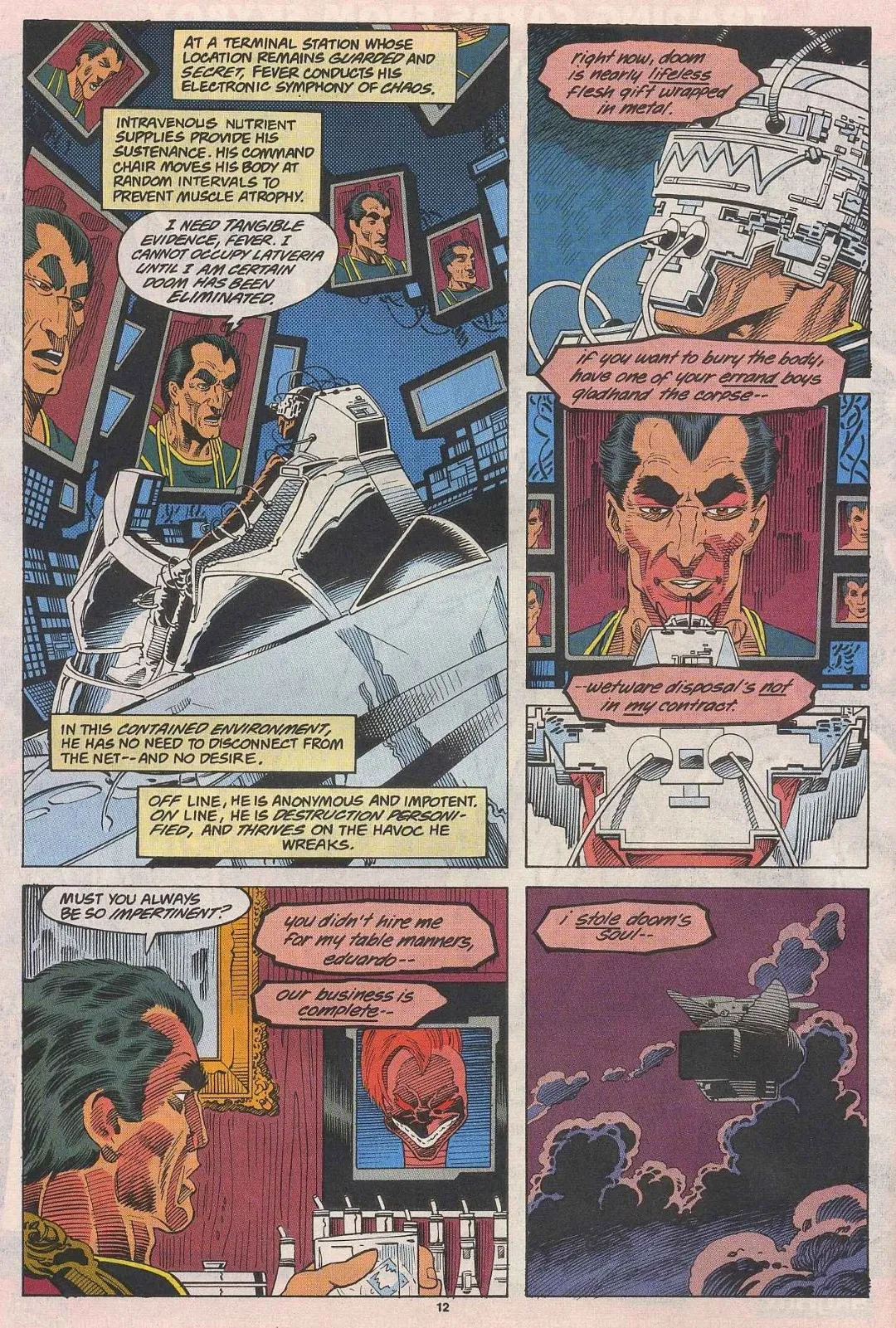 Doom 2099 Issue 7 (1993) - Read Free Comics Online in HD Quality page 10