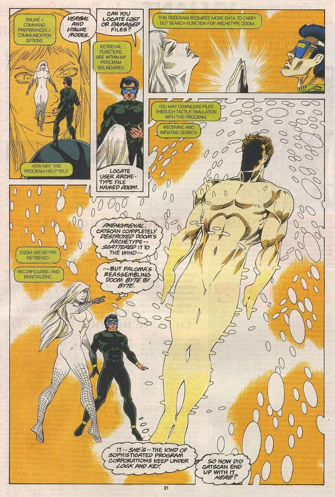 Doom 2099 Issue 7 (1993) - Read Free Comics Online in HD Quality page 18