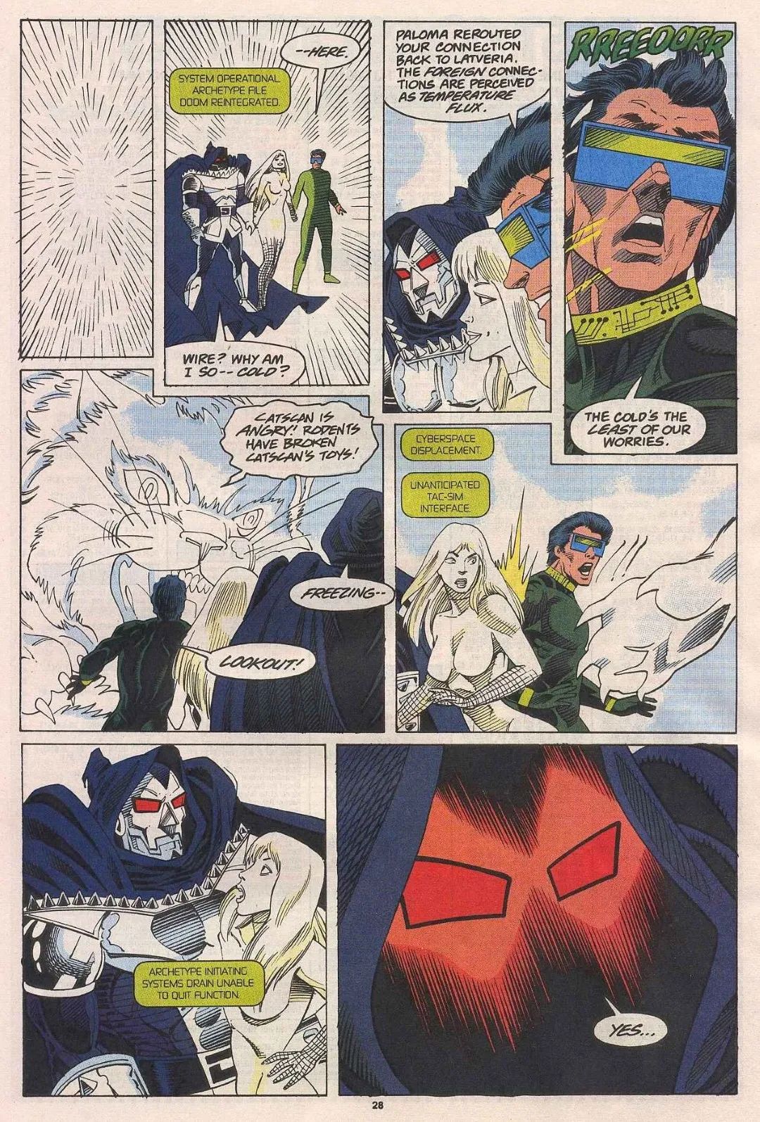 Doom 2099 Issue 7 (1993) - Read Free Comics Online in HD Quality page 22
