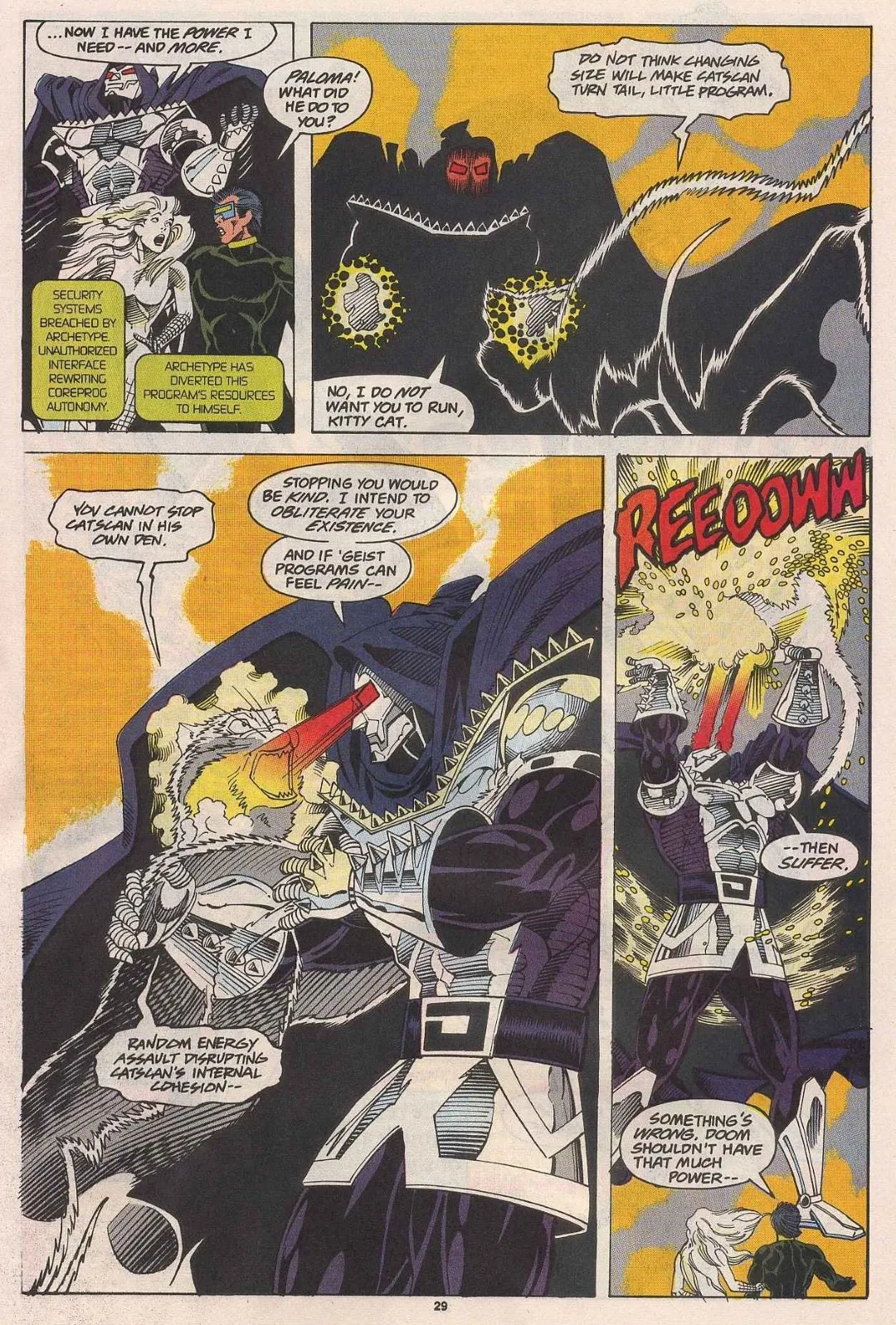 Doom 2099 Issue 7 (1993) - Read Free Comics Online in HD Quality page 23