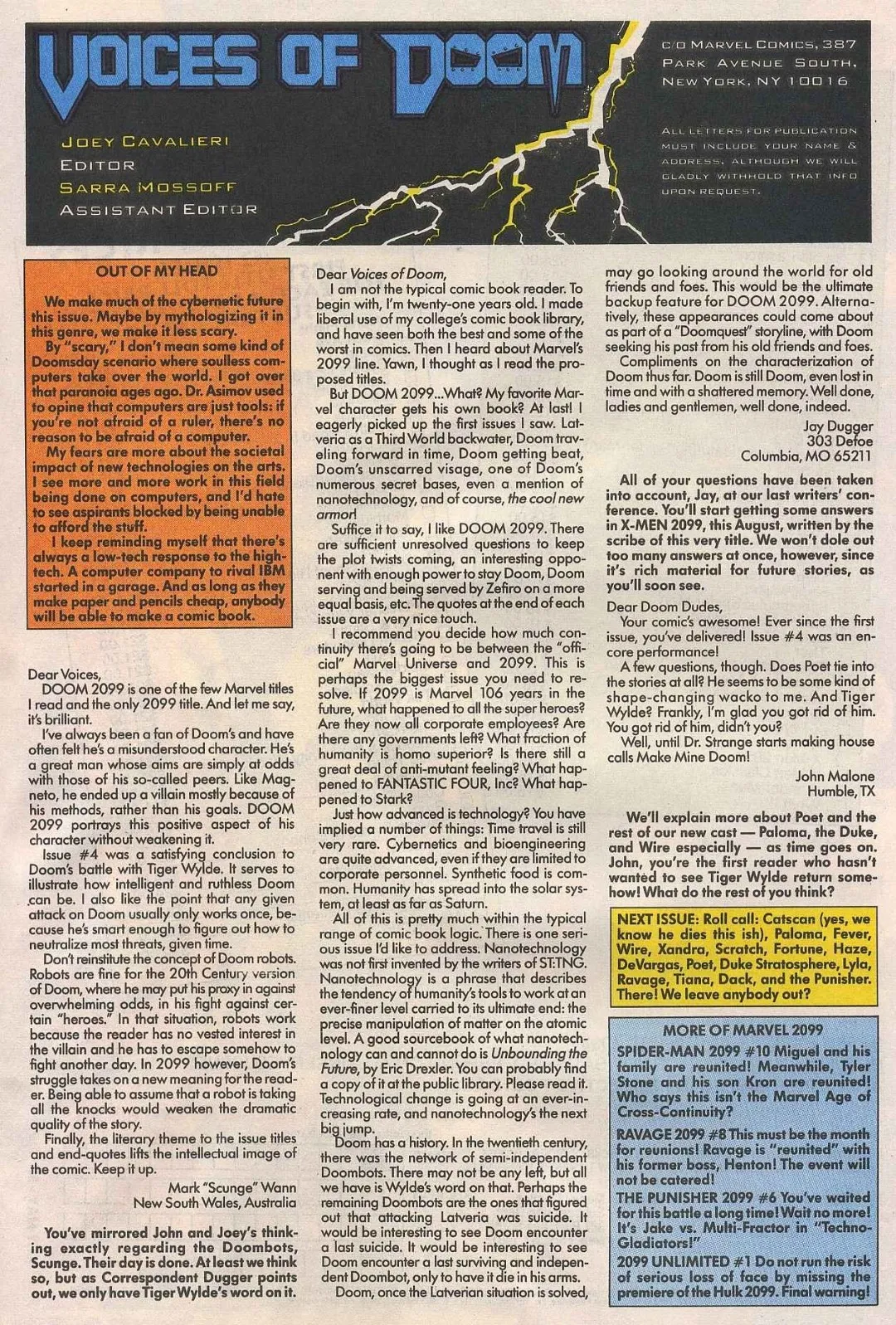Doom 2099 Issue 7 (1993) - Read Free Comics Online in HD Quality page 25