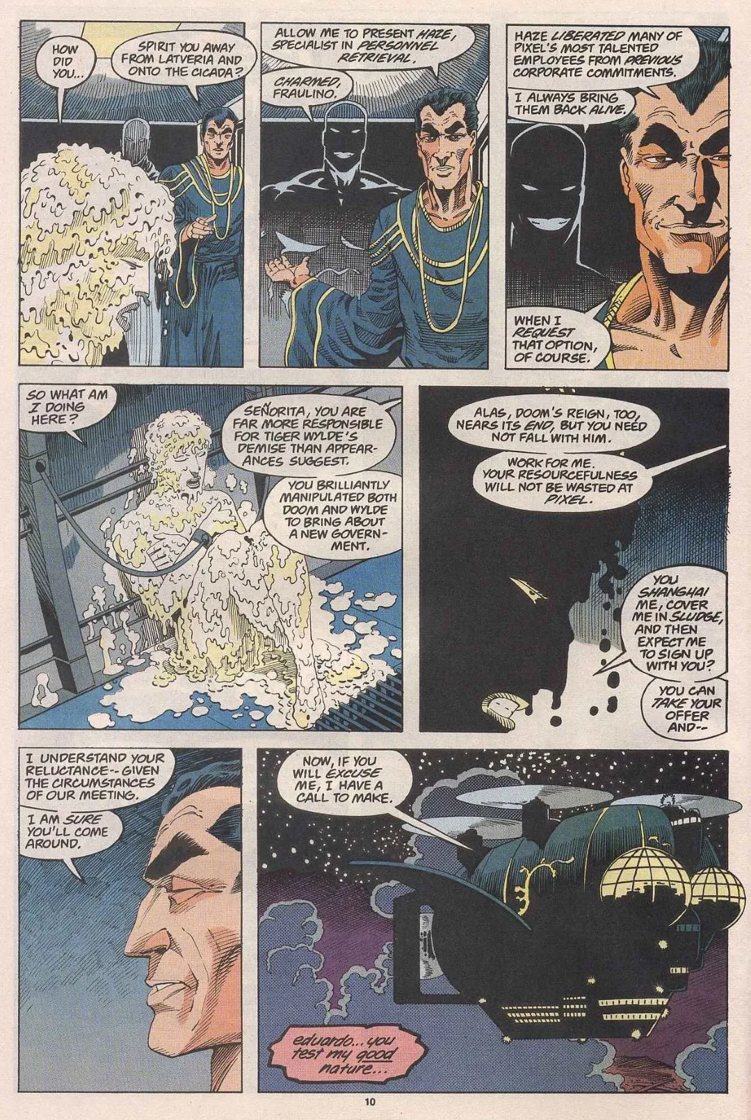 Doom 2099 Issue 7 (1993) - Read Free Comics Online in HD Quality page 9