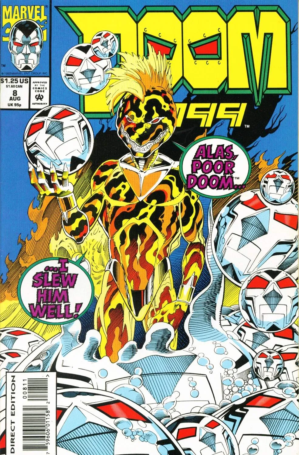 Doom 2099 Issue 8 (1993) - Read Free Comics Online in HD Quality page 1