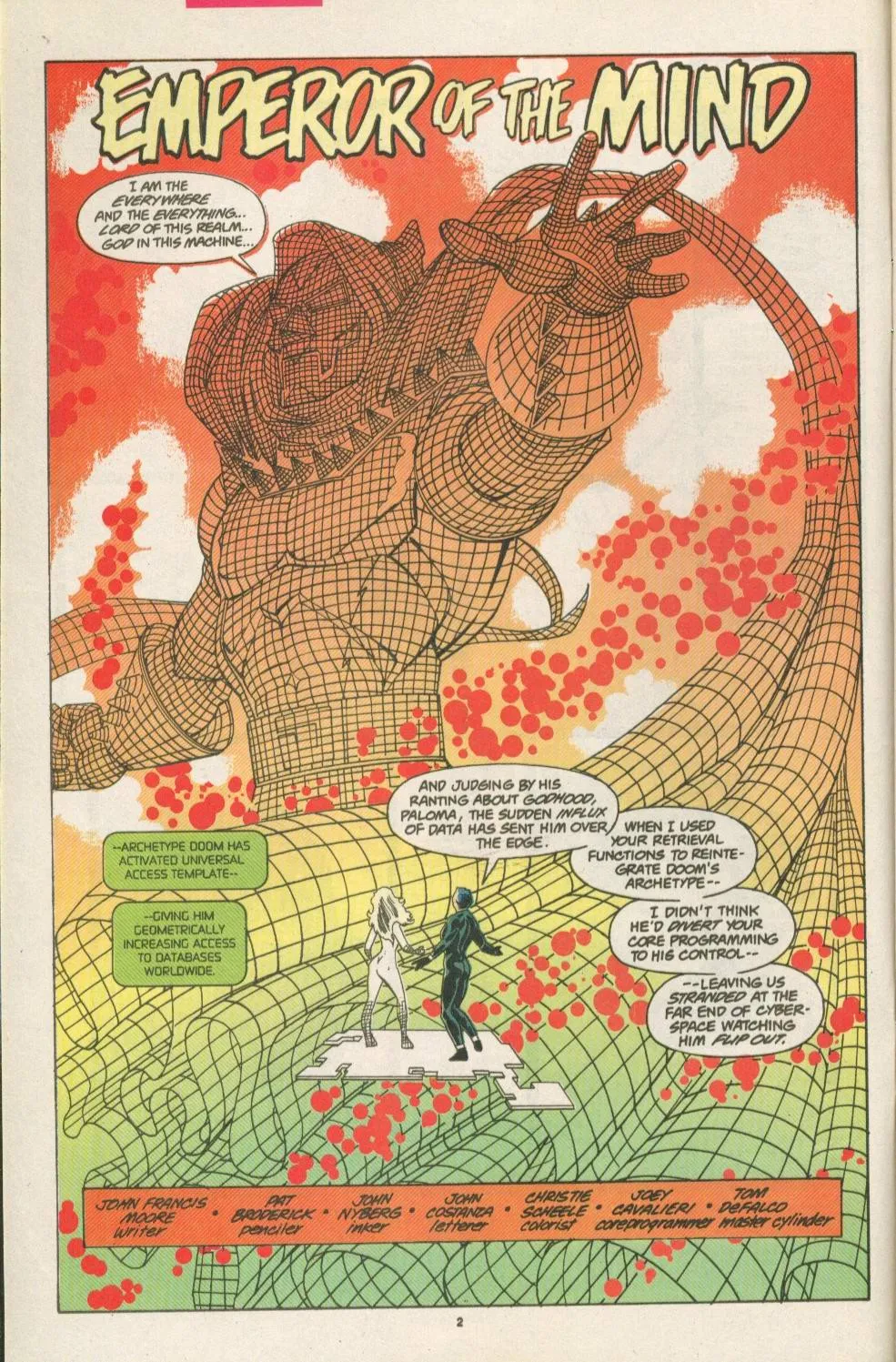 Doom 2099 Issue 8 (1993) - Read Free Comics Online in HD Quality page 3