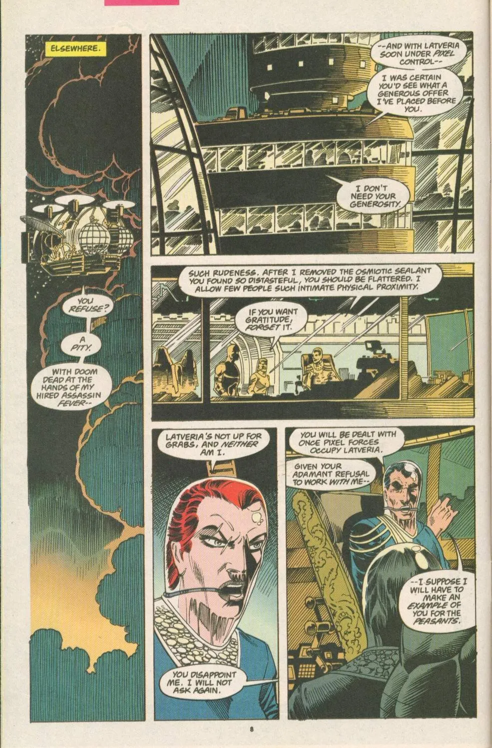 Doom 2099 Issue 8 (1993) - Read Free Comics Online in HD Quality page 7