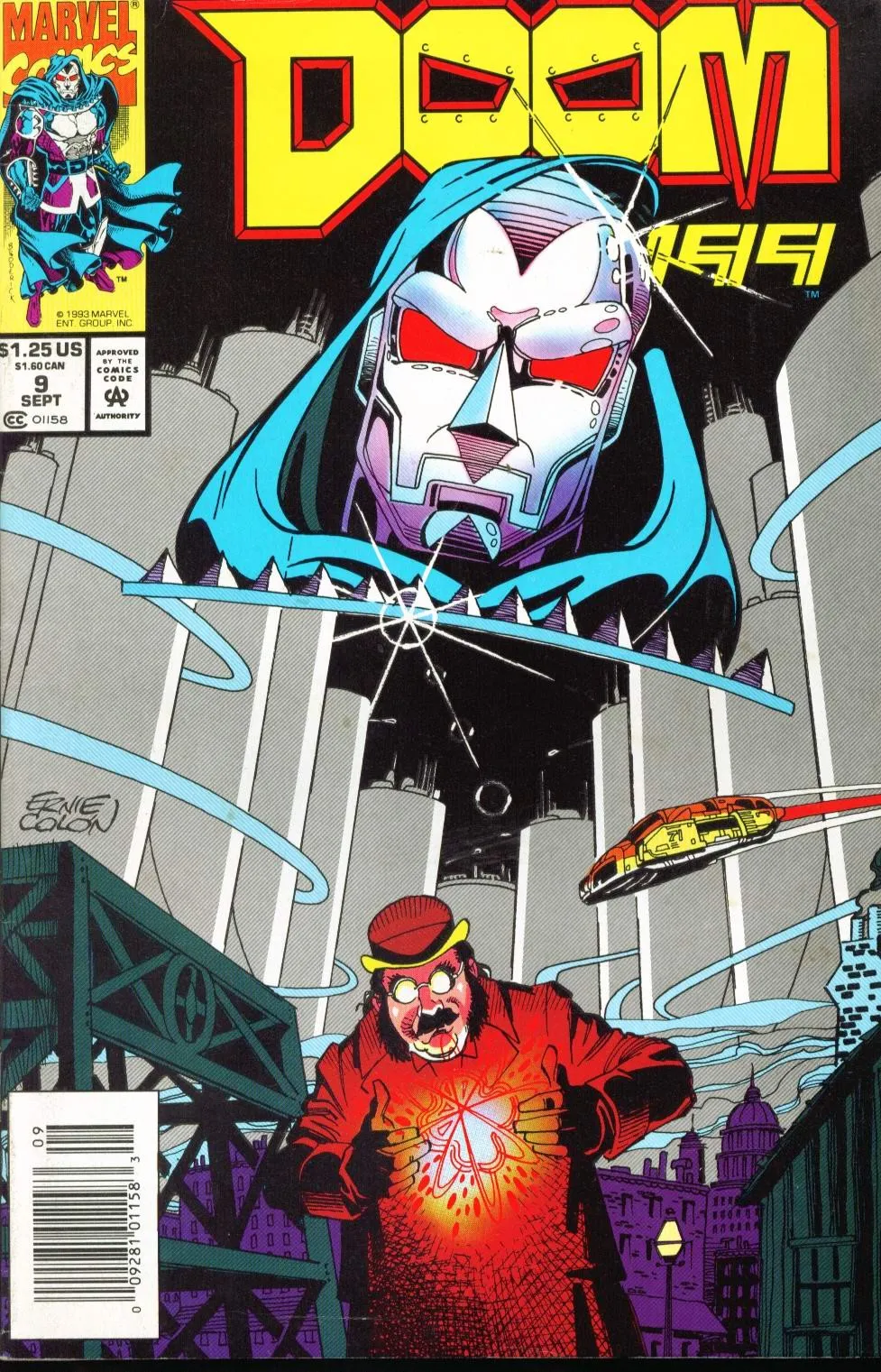 Doom 2099 Issue 9 (1993) - Read Free Comics Online in HD Quality page 1