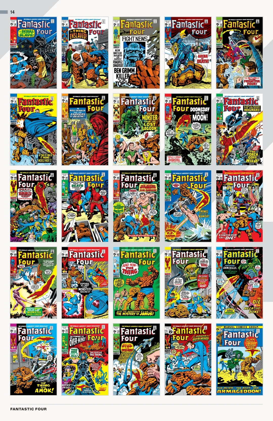 Fantastic Four 65 Years of the World’s Greatest Comic Covers Issue 1 (2026) - Read Free Comics Online in HD Quality page 15