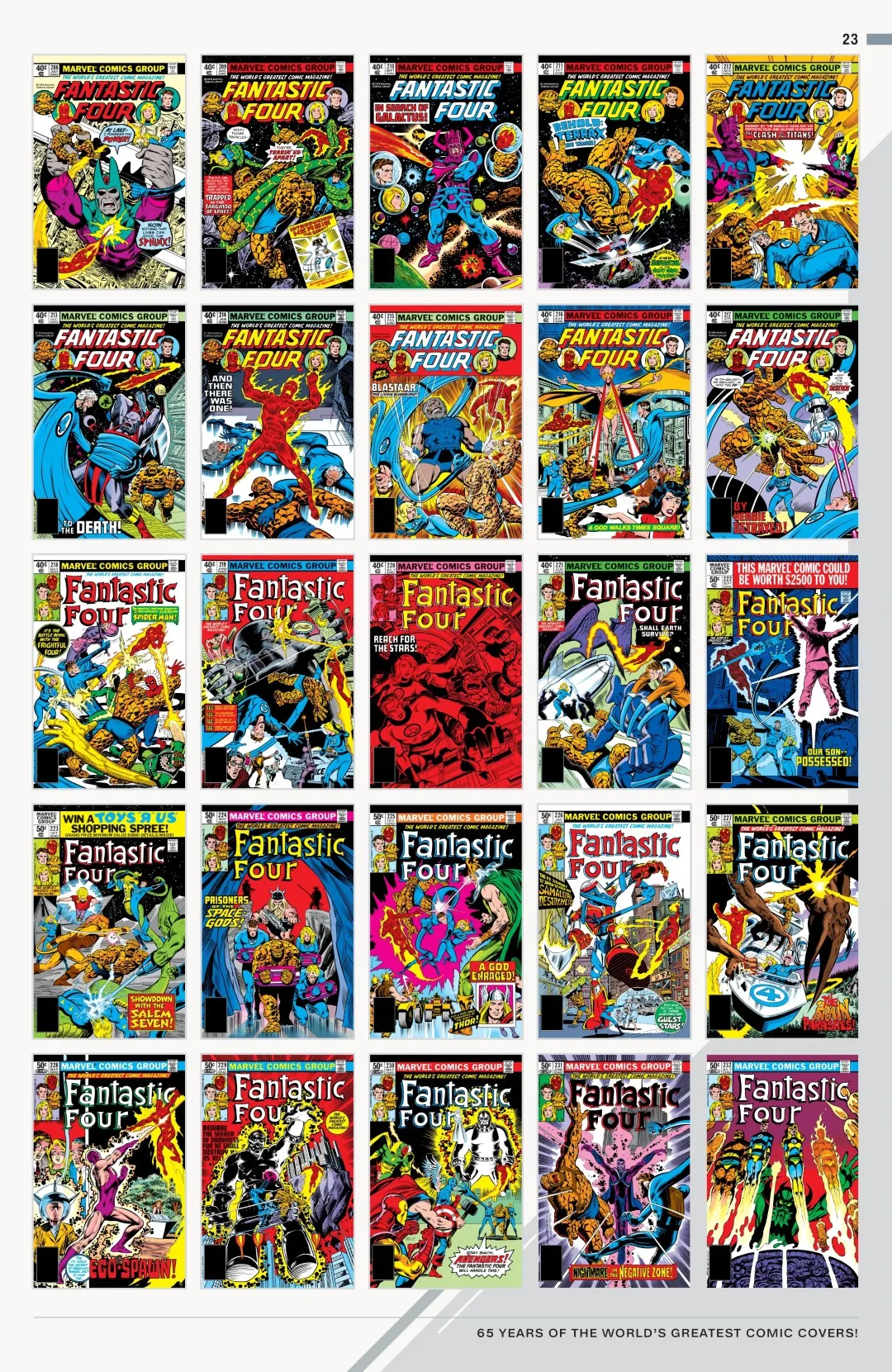 Fantastic Four 65 Years of the World’s Greatest Comic Covers Issue 1 (2026) - Read Free Comics Online in HD Quality page 24