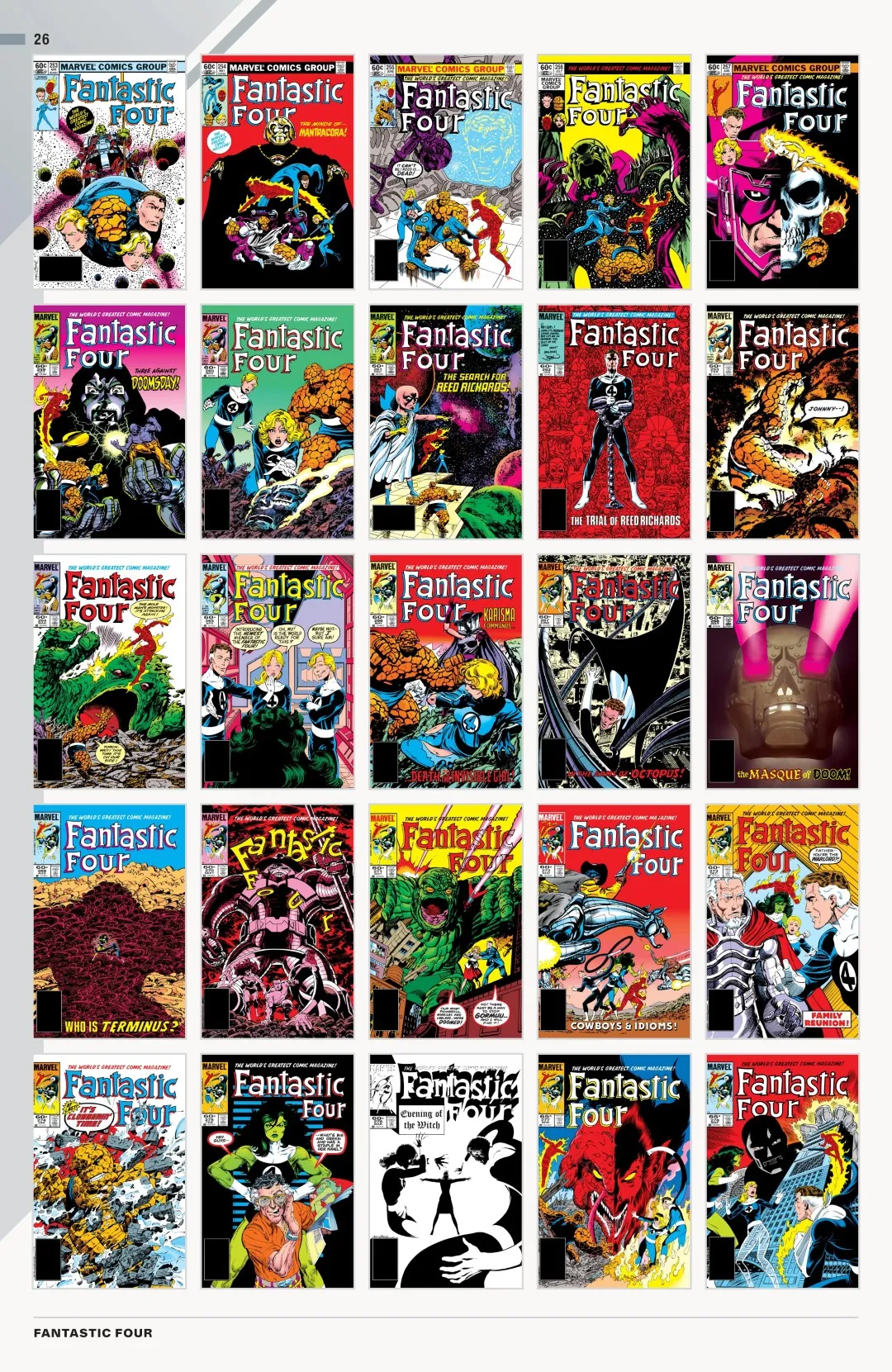 Fantastic Four 65 Years of the World’s Greatest Comic Covers Issue 1 (2026) - Read Free Comics Online in HD Quality page 27