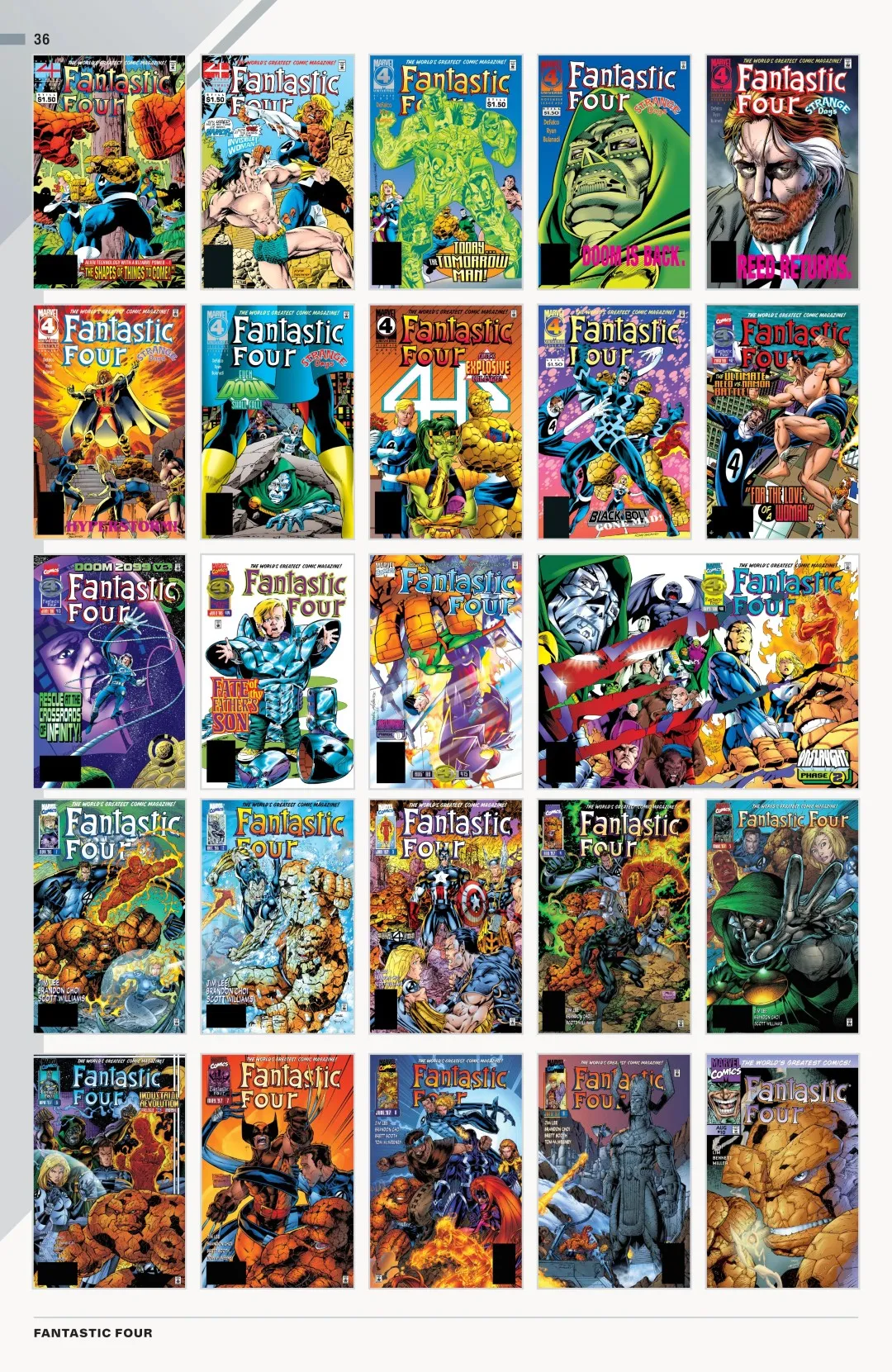 Fantastic Four 65 Years of the World’s Greatest Comic Covers Issue 1 (2026) - Read Free Comics Online in HD Quality page 37