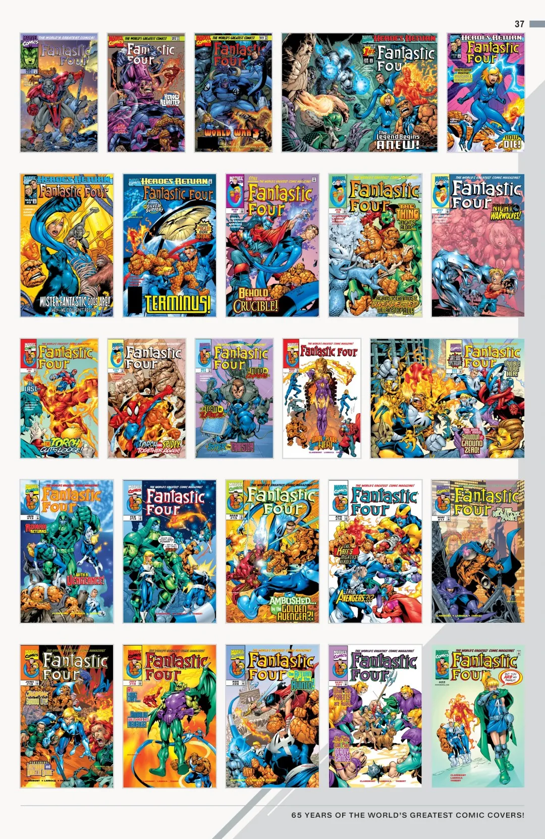 Fantastic Four 65 Years of the World’s Greatest Comic Covers Issue 1 (2026) - Read Free Comics Online in HD Quality page 38