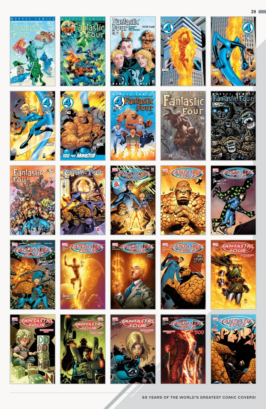 Fantastic Four 65 Years of the World’s Greatest Comic Covers Issue 1 (2026) - Read Free Comics Online in HD Quality page 40