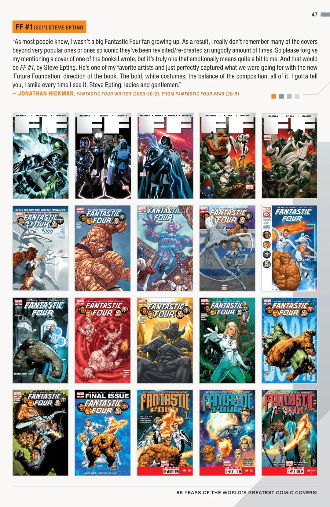 Fantastic Four 65 Years of the World’s Greatest Comic Covers Issue 1 (2026) - Read Free Comics Online in HD Quality page 48