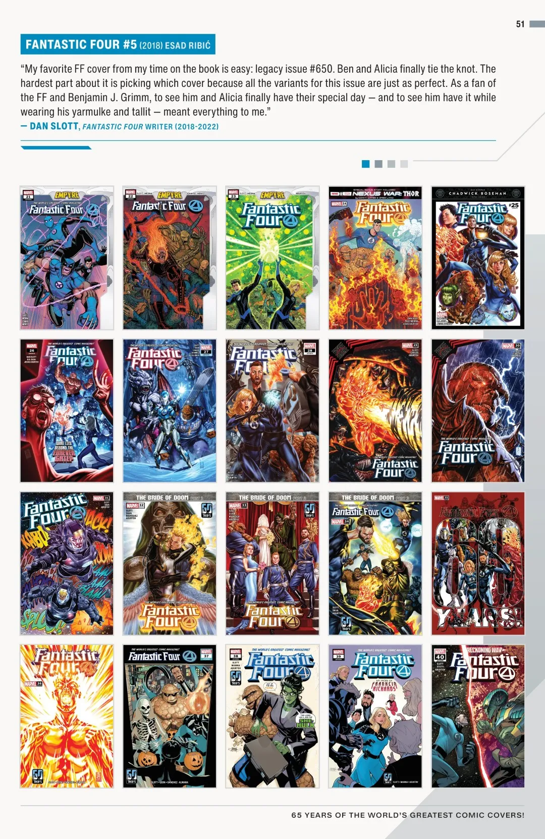 Fantastic Four 65 Years of the World’s Greatest Comic Covers Issue 1 (2026) - Read Free Comics Online in HD Quality page 52