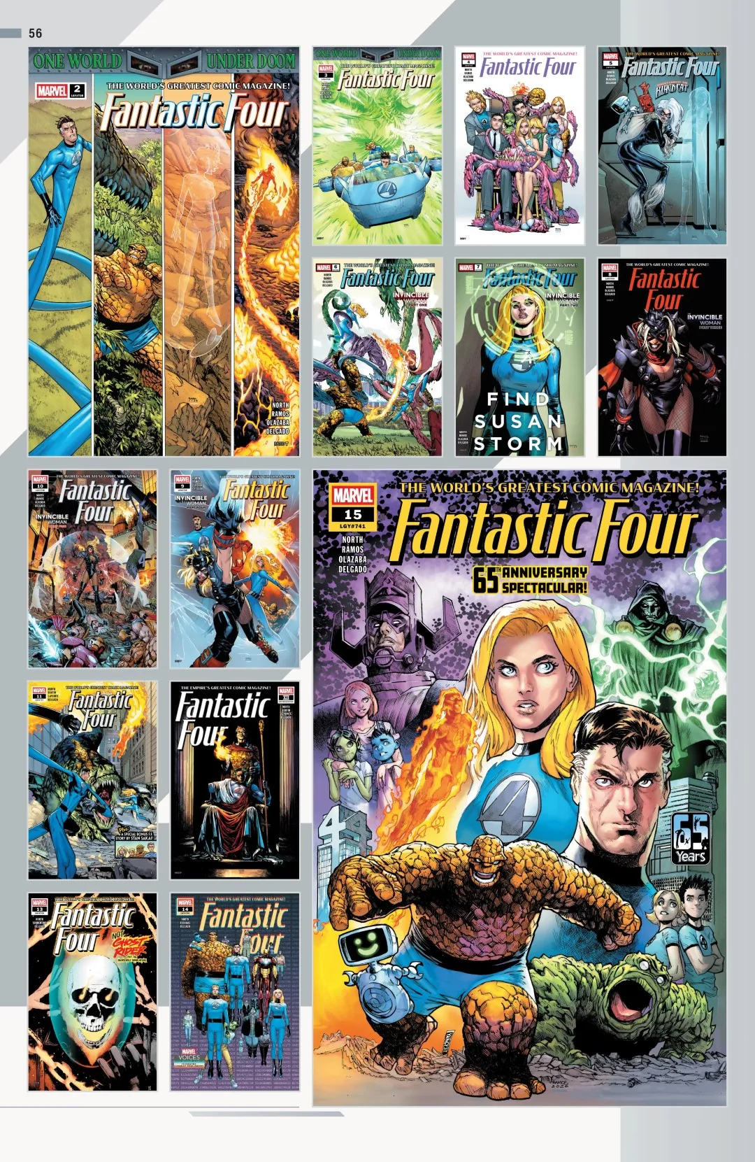 Fantastic Four 65 Years of the World’s Greatest Comic Covers Issue 1 (2026) - Read Free Comics Online in HD Quality page 57