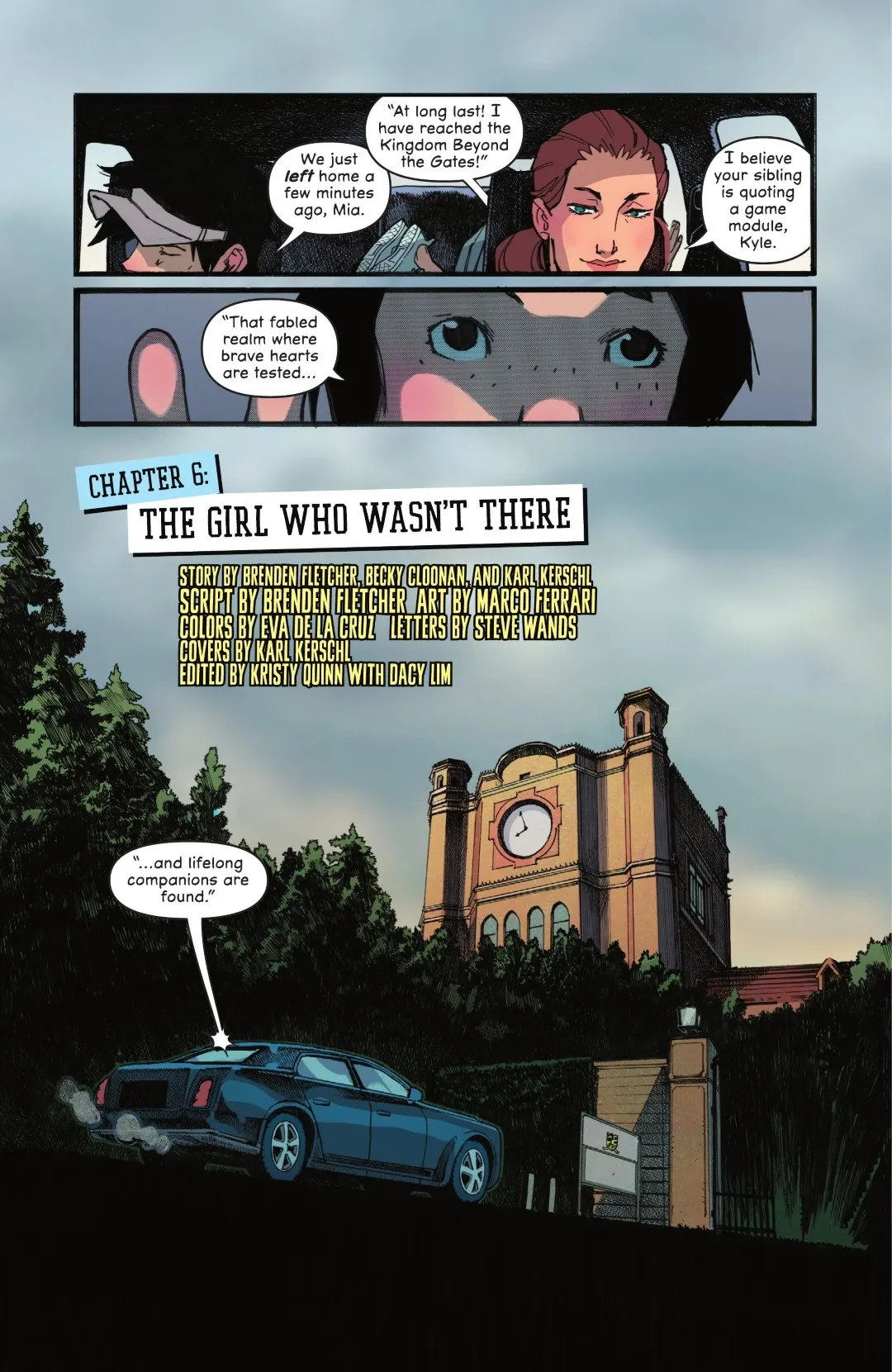 Gotham Academy First Year Issue 6 (2026) - Read Free Comics Online in HD Quality page 3