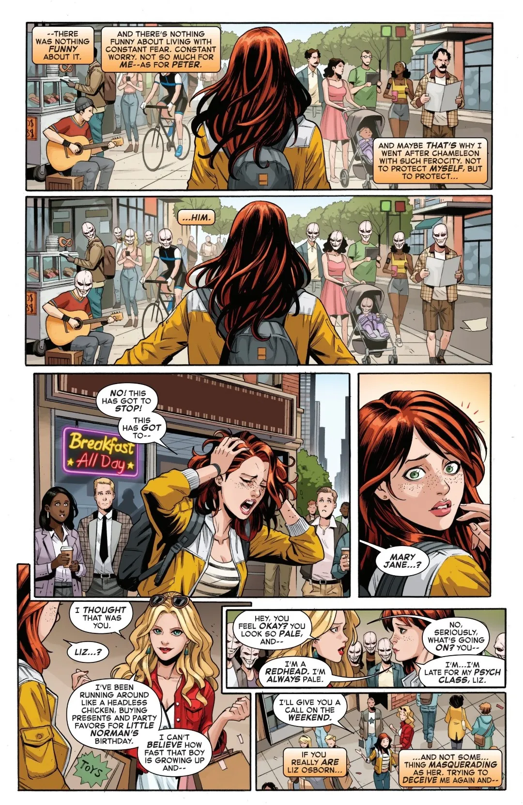 Mary Jane Face It, Tiger Issue 1 (2026) - Read Free Comics Online in HD Quality page 6