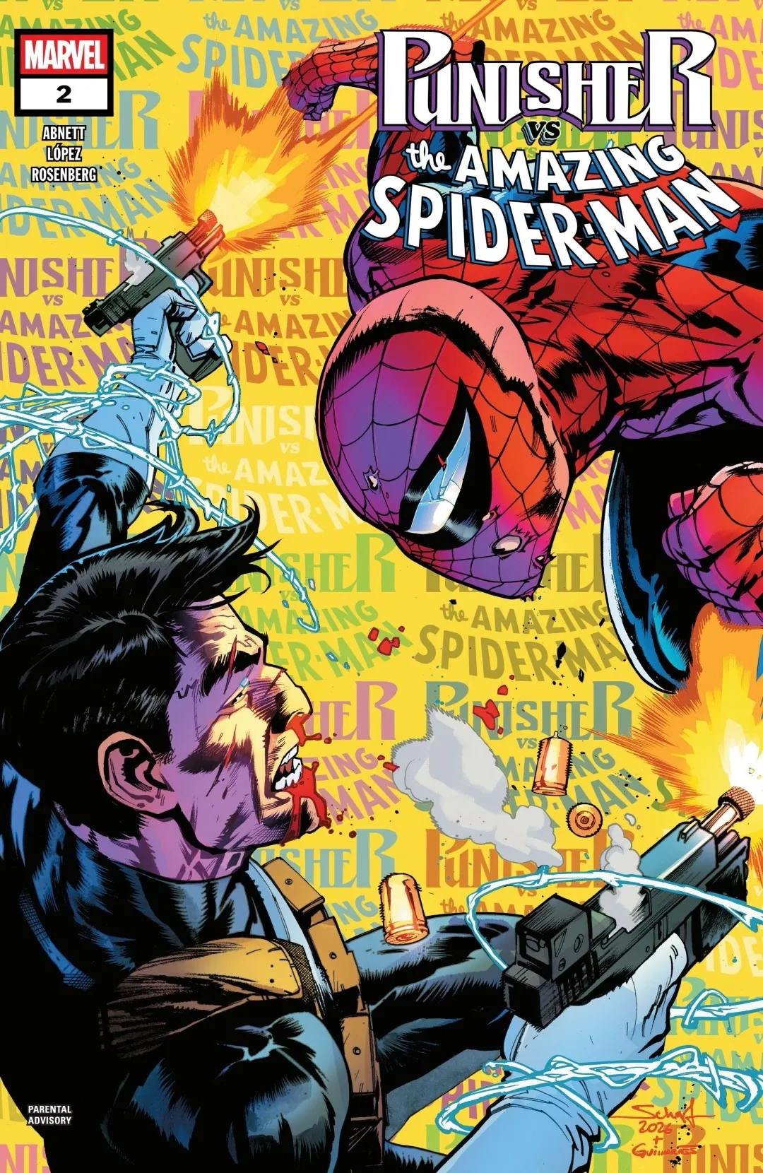 Punisher vs. The Amazing Spider-Man Issue 2 (2026) - Read Free Comics Online in HD Quality page 1