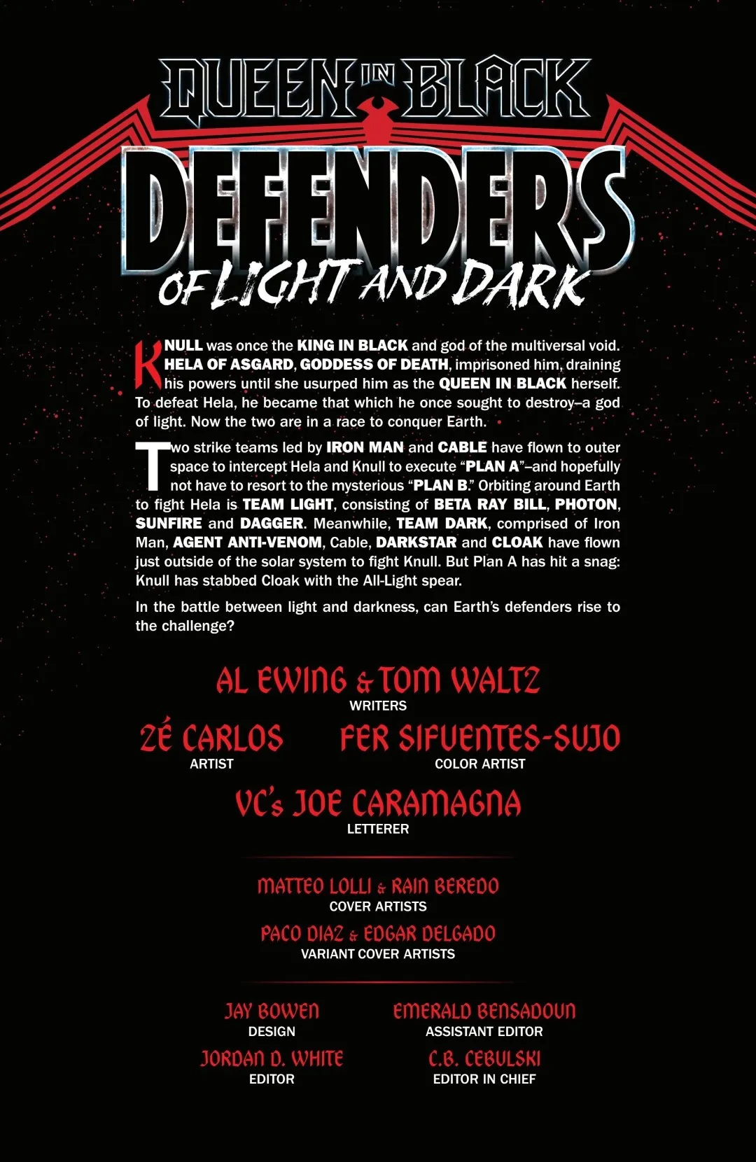 Queen in Black Defenders of Light and Dark Issue 2 (2026) - Read Free Comics Online in HD Quality page 2