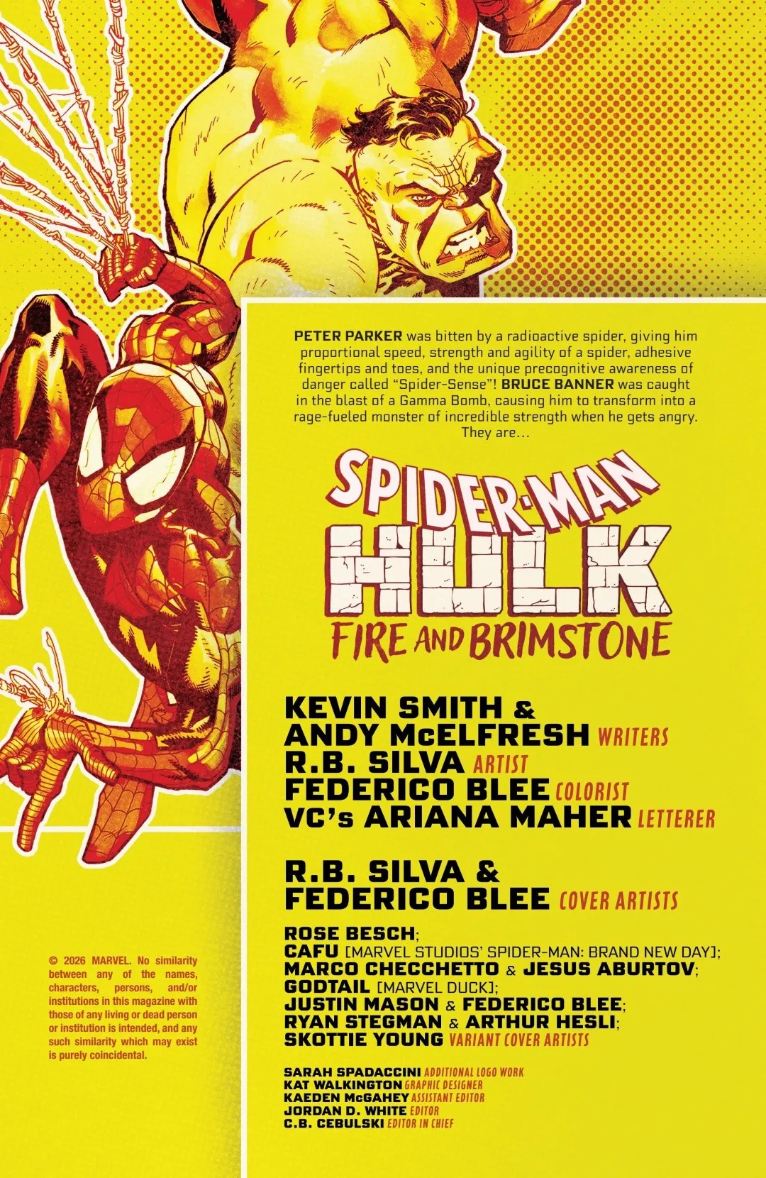Spider-Man Hulk Fire and Brimstone Issue 1 (2026) - Read Free Comics Online in HD Quality page 4
