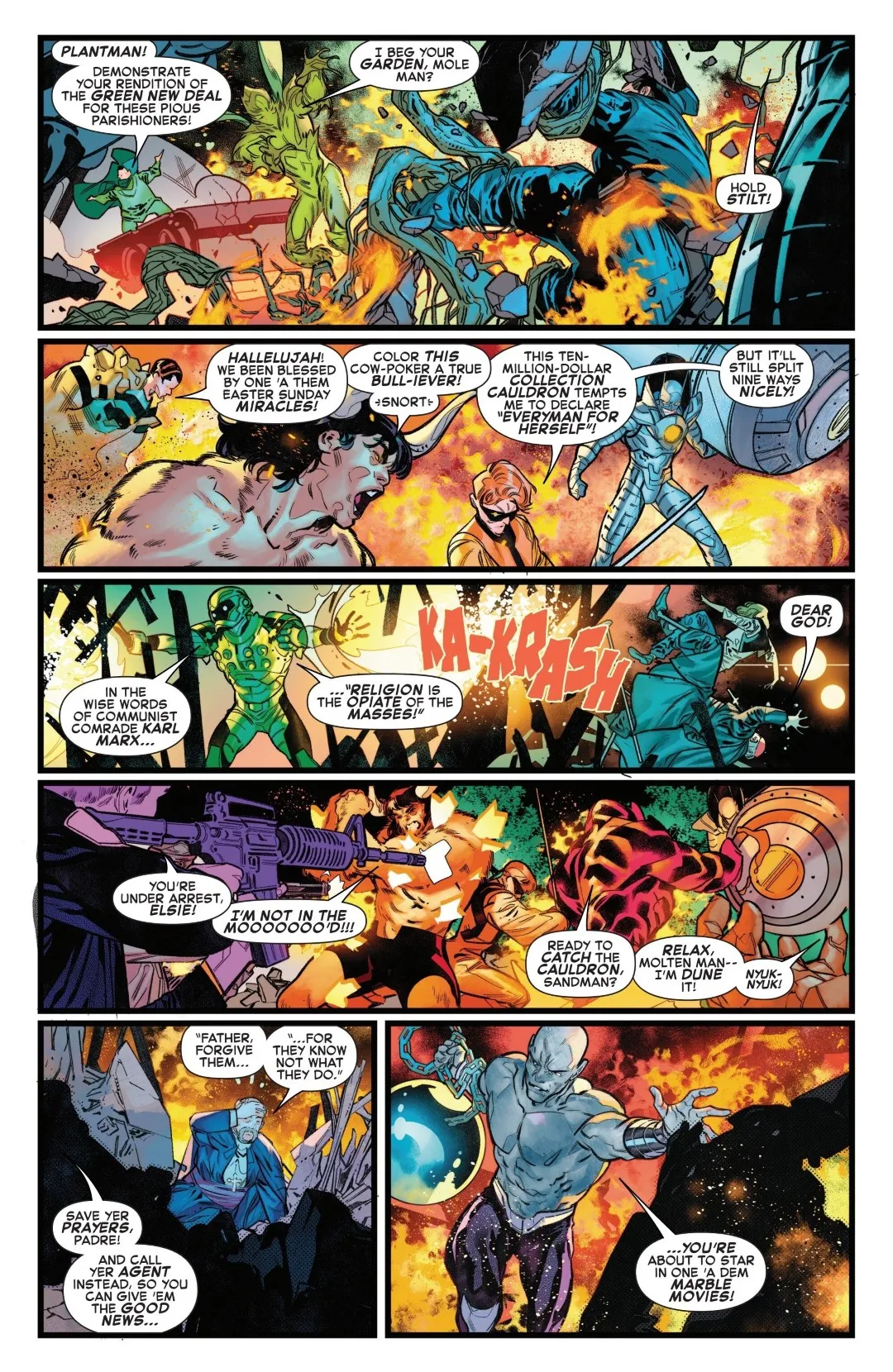 Spider-Man Hulk Fire and Brimstone Issue 1 (2026) - Read Free Comics Online in HD Quality page 5