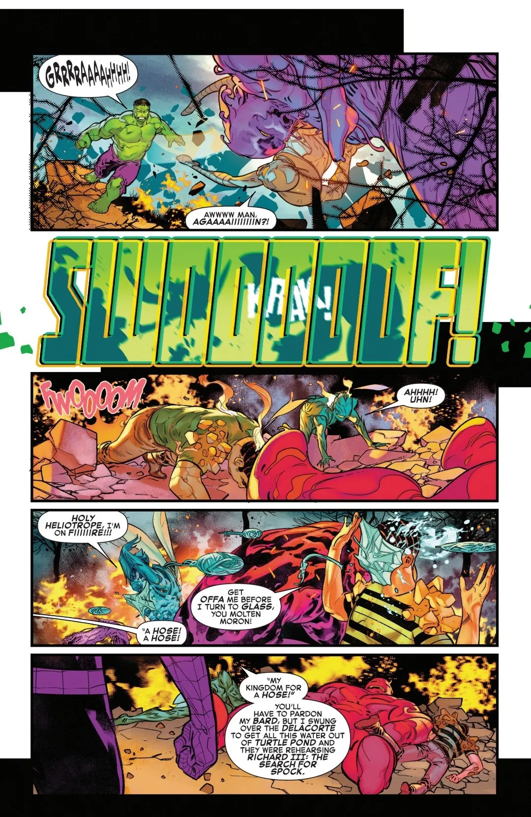 Spider-Man Hulk Fire and Brimstone Issue 1 (2026) - Read Free Comics Online in HD Quality page 9