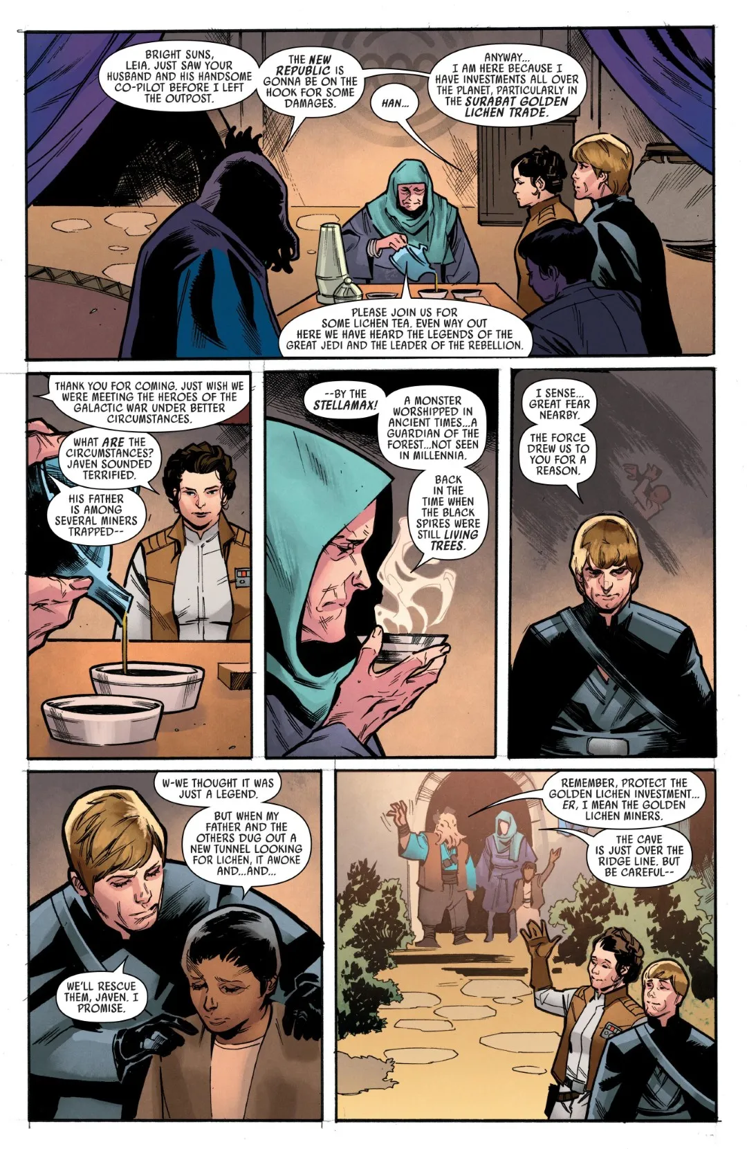 Star Wars Galaxy’s Edge Echoes of the Empire Issue 5 (2026) - Read Free Comics Online in HD Quality page 10