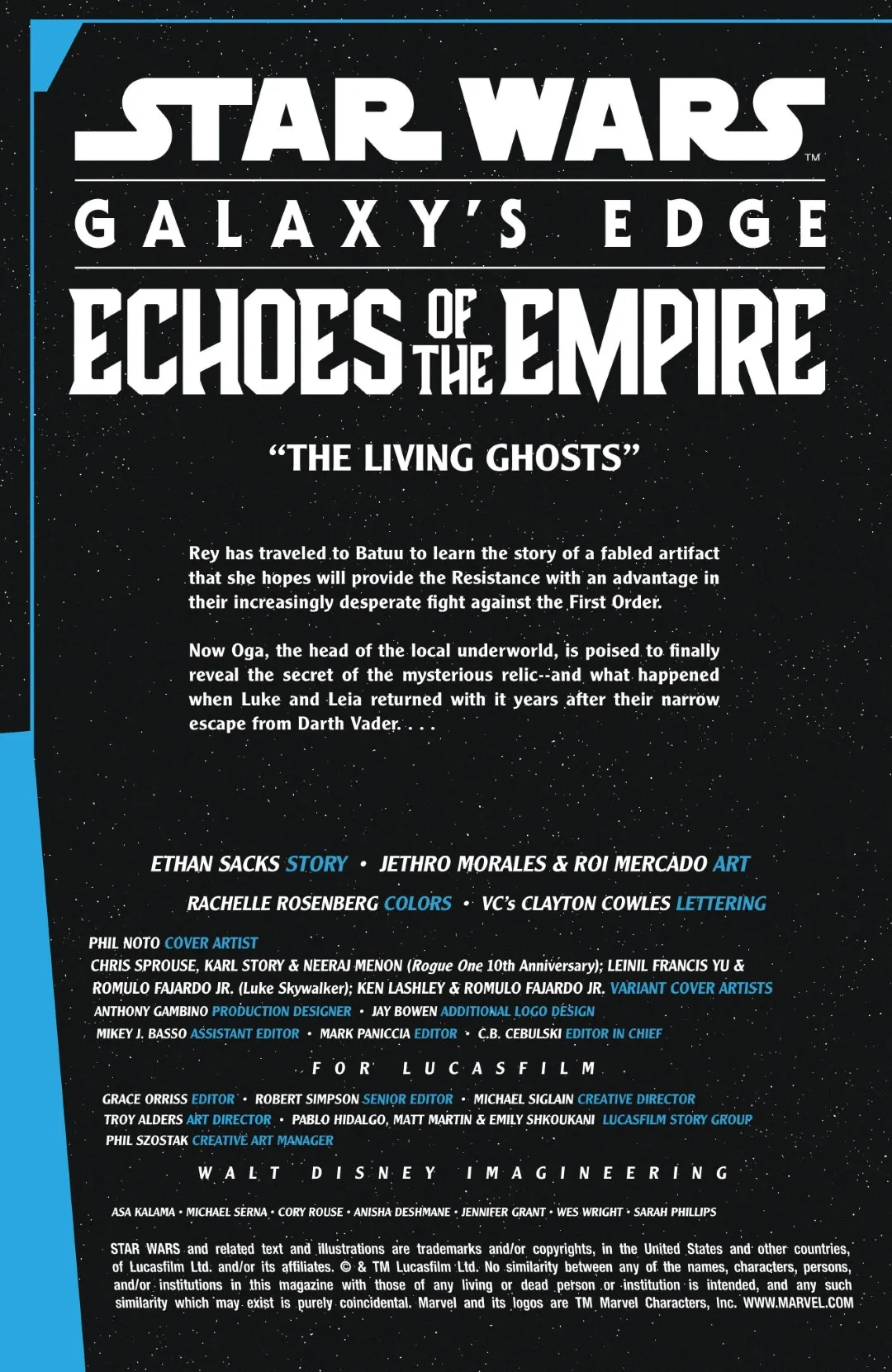 Star Wars Galaxy’s Edge Echoes of the Empire Issue 5 (2026) - Read Free Comics Online in HD Quality page 2