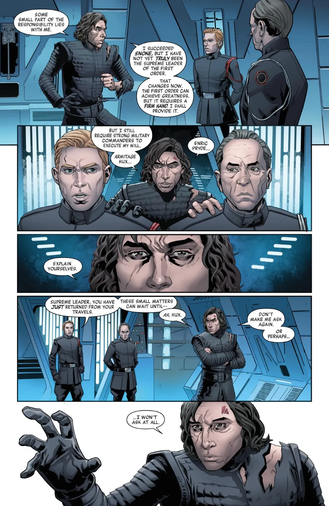 Star Wars The Fall of Kylo Ren Issue 1 (2026) - Read Free Comics Online in HD Quality page 7