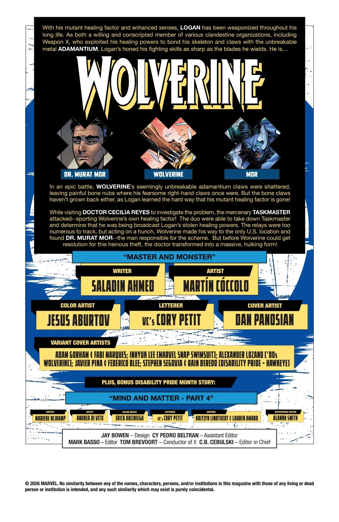 Wolverine Issue 24 (2026) - Read Free Comics Online in HD Quality page 2