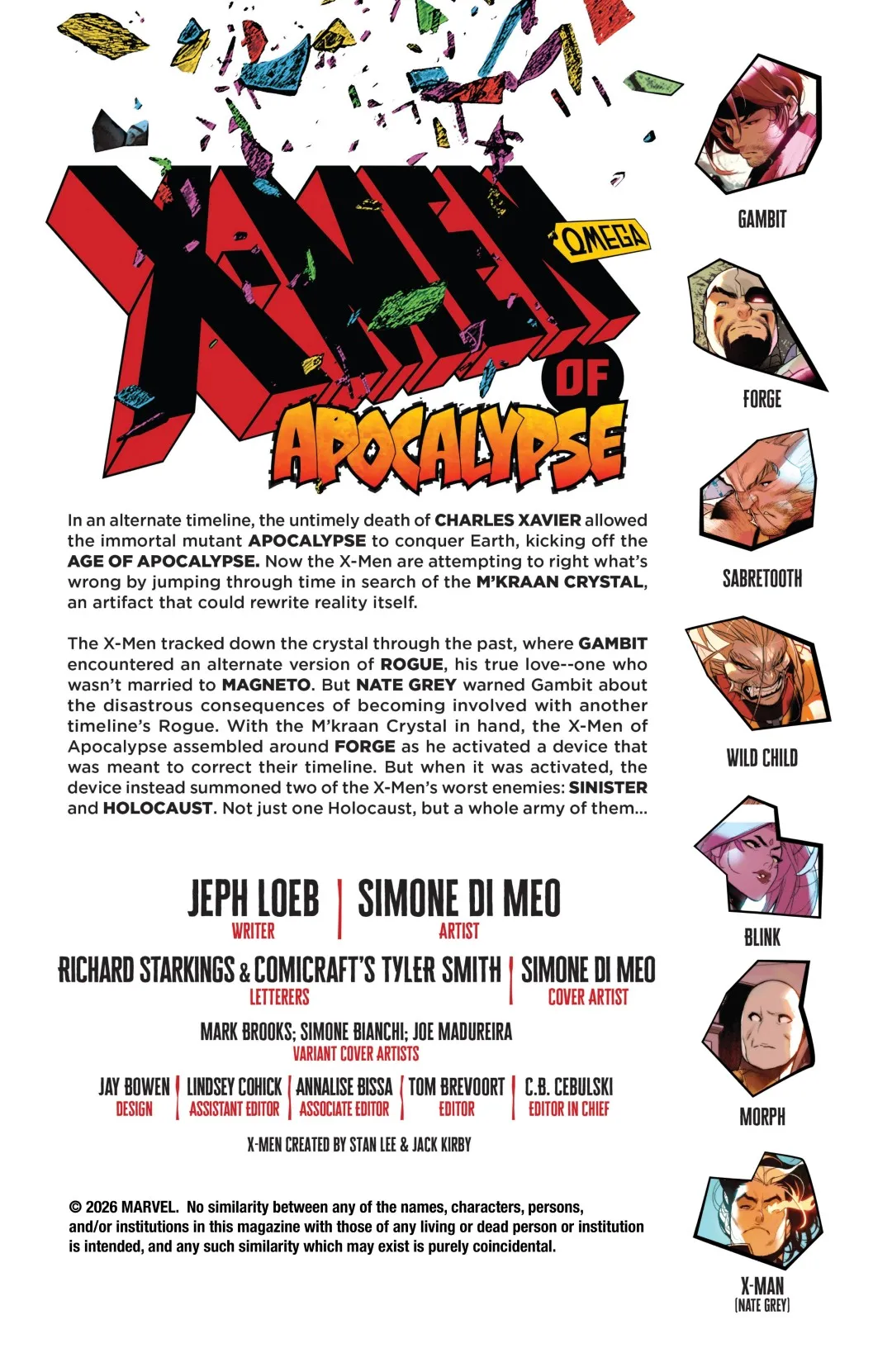 X-Men of Apocalypse Omega Issue 1 (2026) - Read Free Comics Online in HD Quality page 3