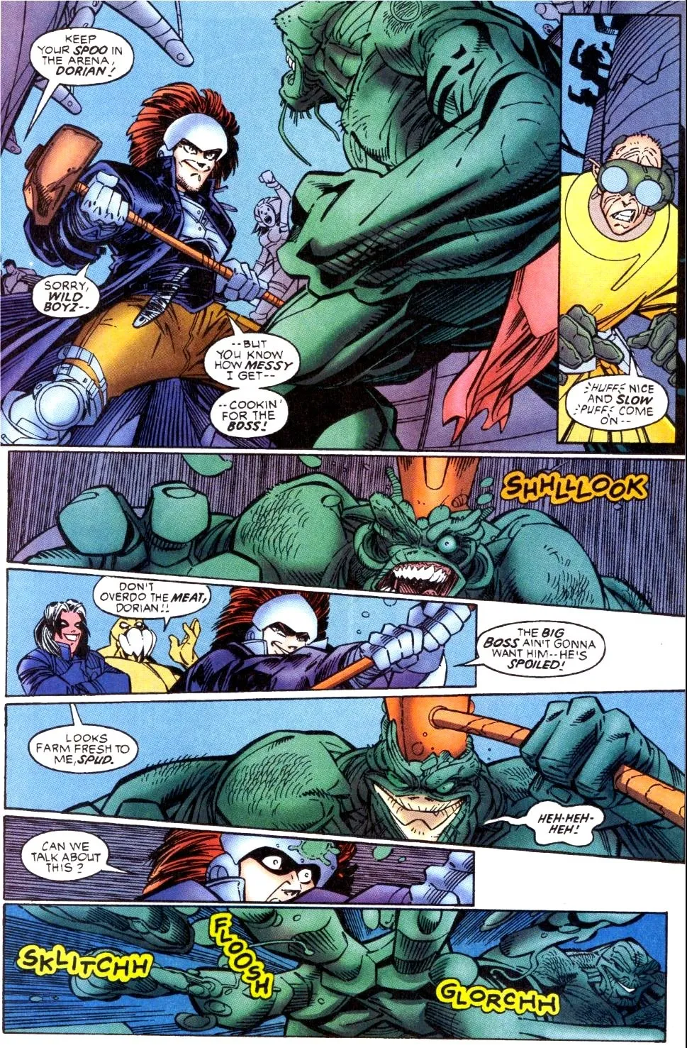 2099 World of Tomorrow Issue 1 (1996) - Read Free Comics Online in HD Quality page 10