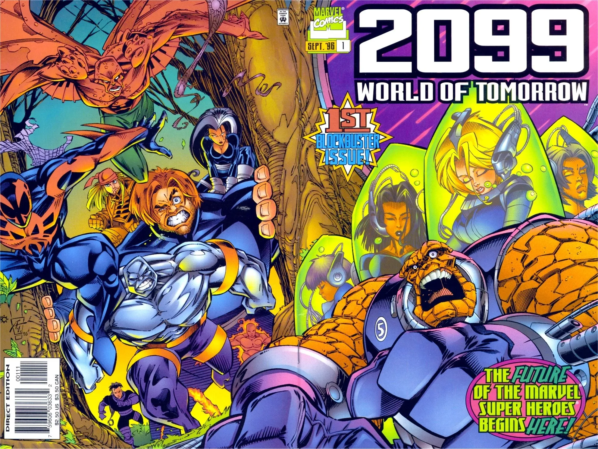 2099 World of Tomorrow Issue 1 (1996) - Read Free Comics Online in HD Quality page 3
