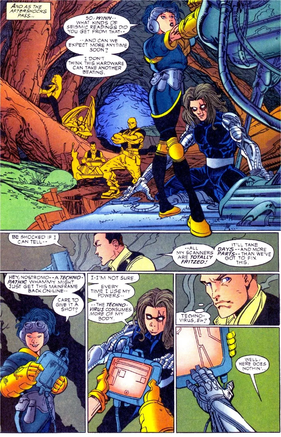 2099 World of Tomorrow Issue 1 (1996) - Read Free Comics Online in HD Quality page 35