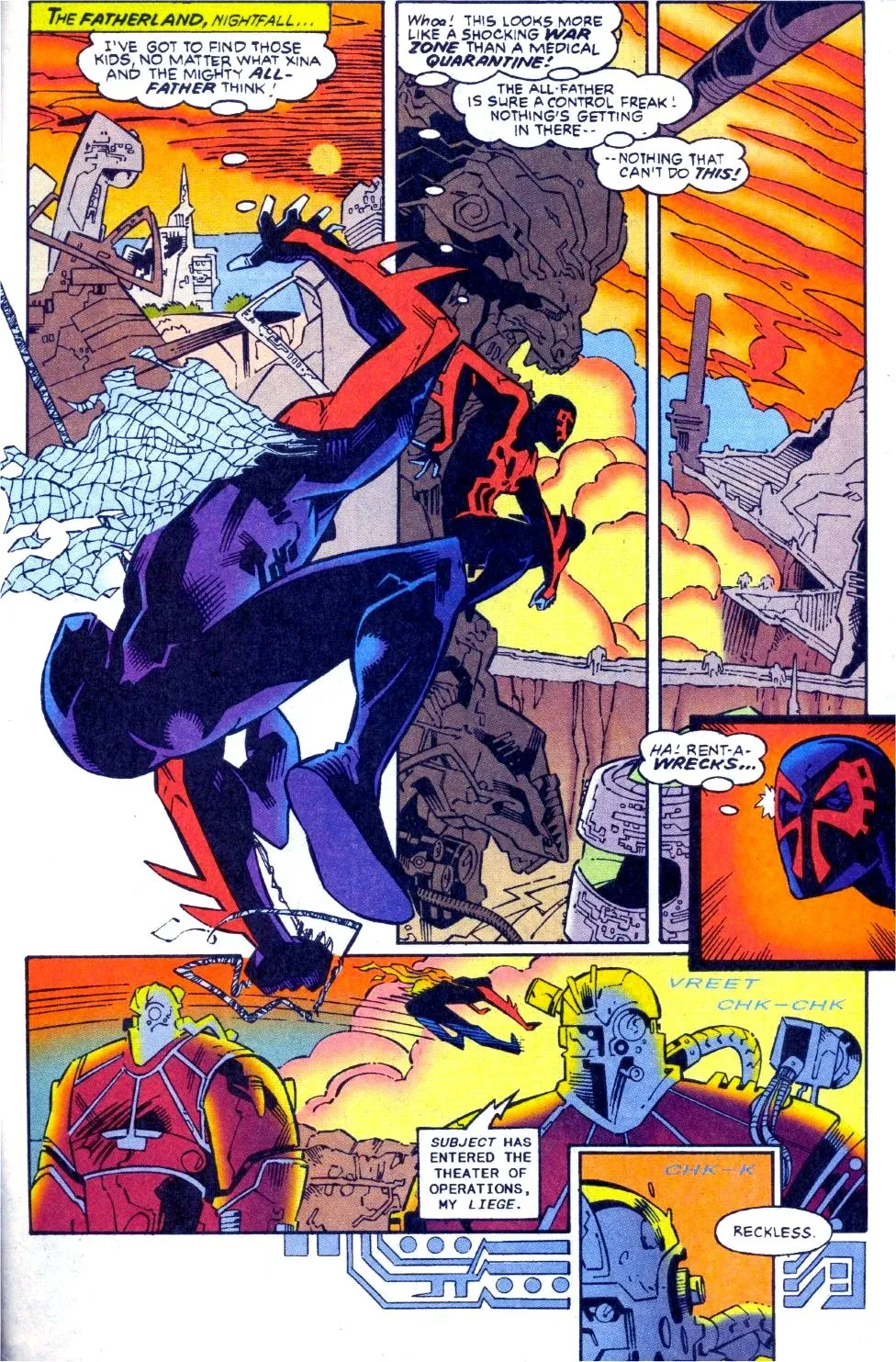 2099 World of Tomorrow Issue 2 (1996) - Read Free Comics Online in HD Quality page 37